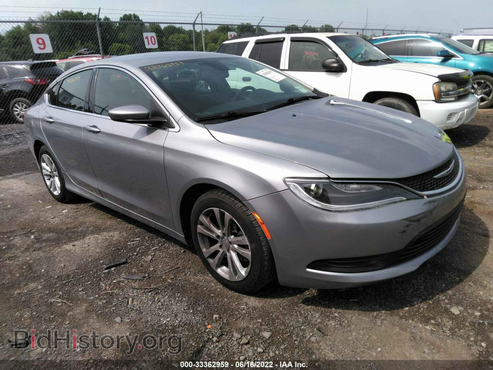 Фотография 1C3CCCFB4GN195746 - CHRYSLER 200 2016
