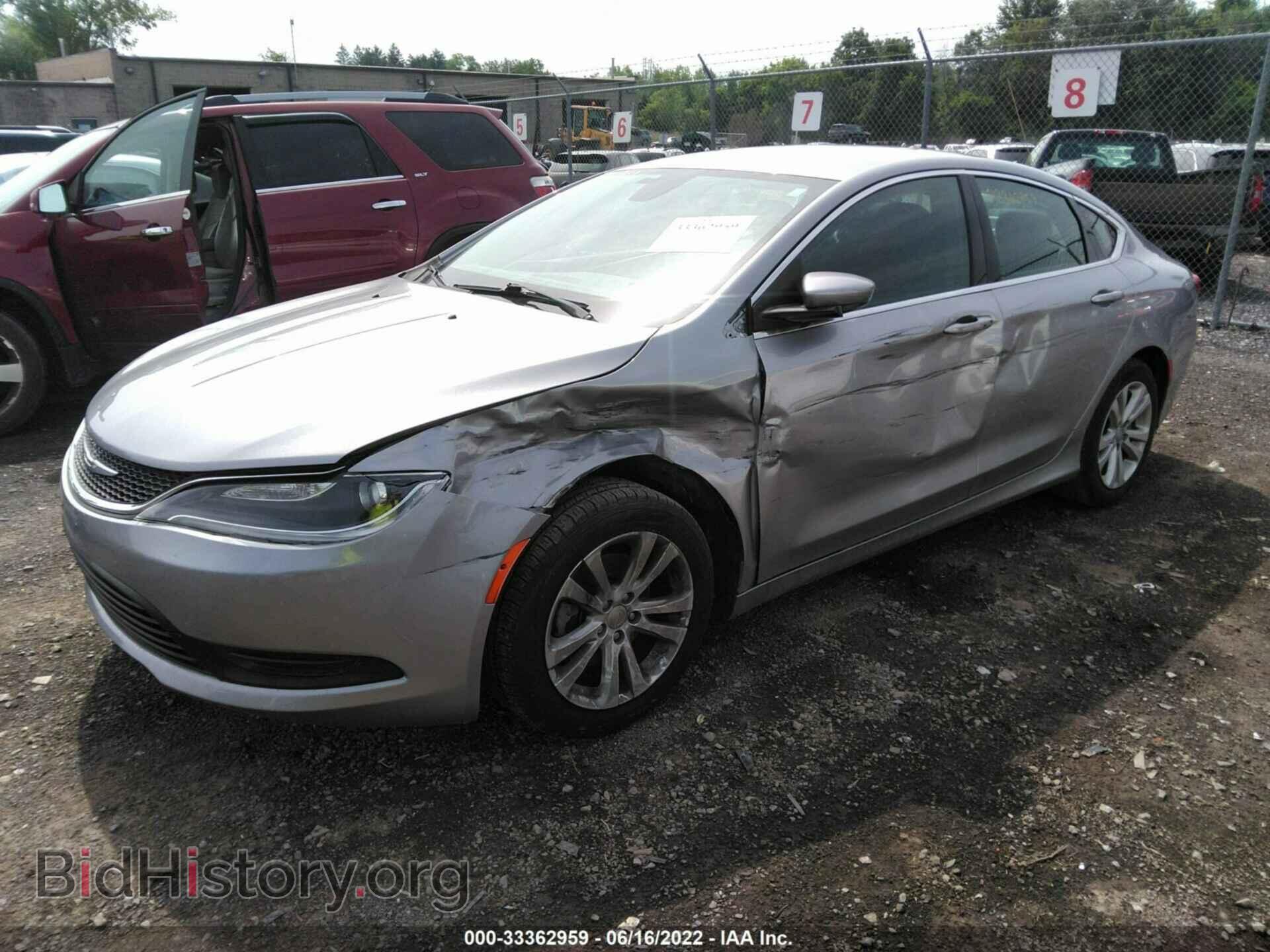 2016 CHRYSLER 200 - VIN: 1C3CCCFB4GN195746 - Фото 2