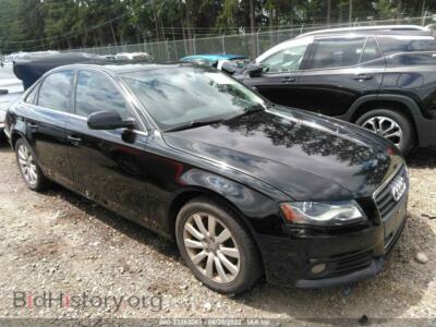 2012 Audi A4 PREMIUM, black — VIN WAUBFAFL0CN018128, IAAI