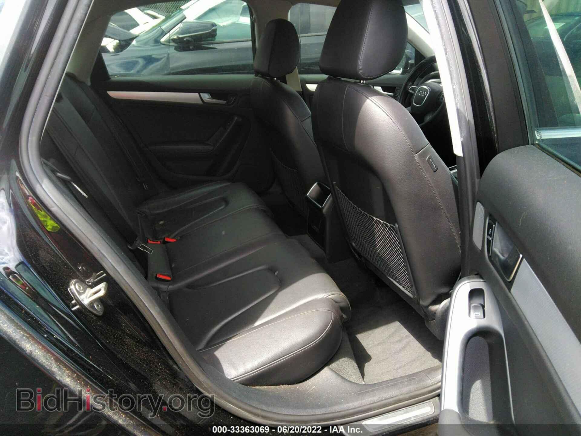 2012 AUDI A4 - VIN: WAUBFAFL0CN018128 - Фото 8