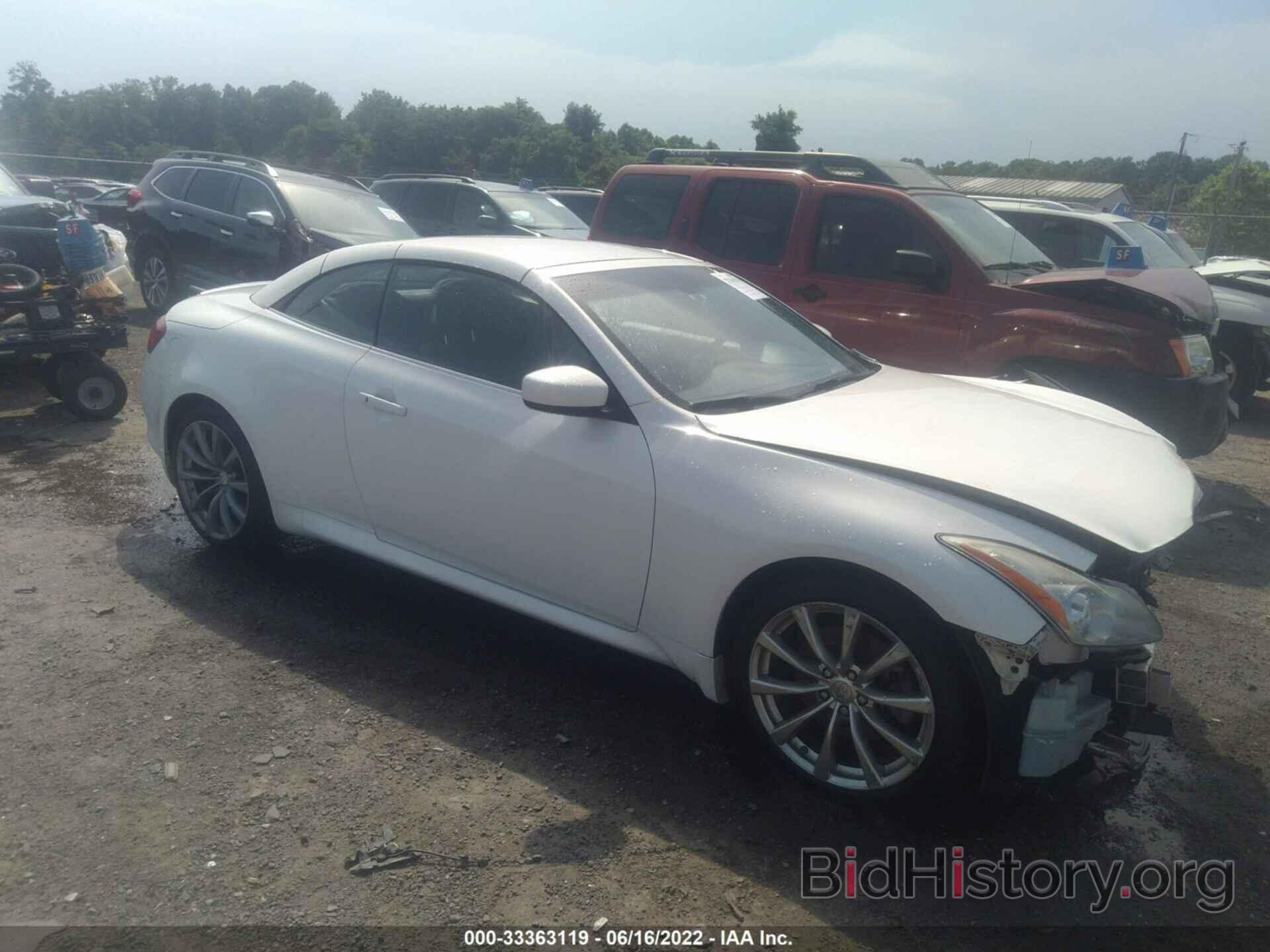 Photo JN1CV6FE0AM354294 - INFINITI G37 CONVERTIBLE 2010