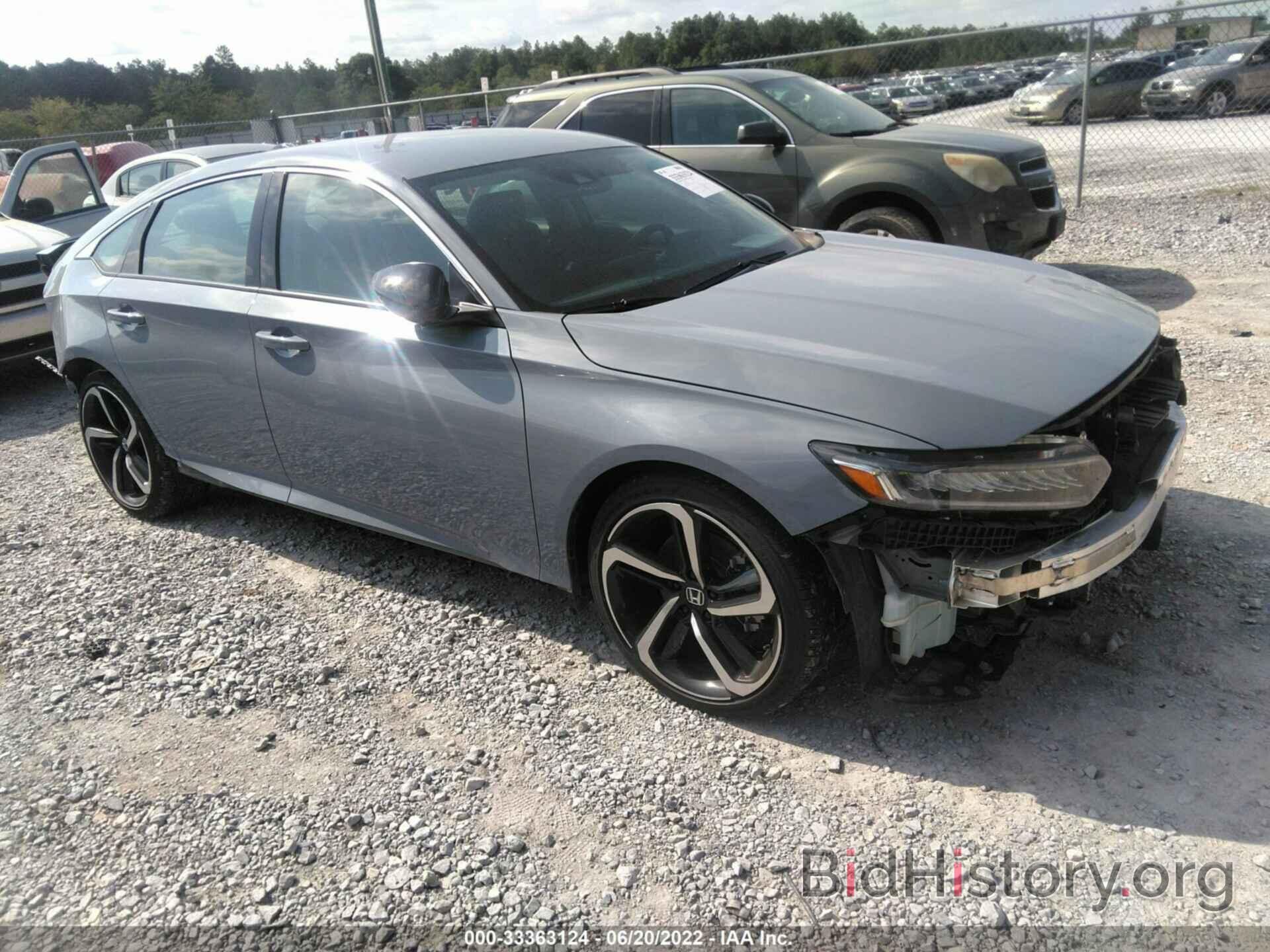 Photo 1HGCV1F45MA007820 - HONDA ACCORD SEDAN 2021