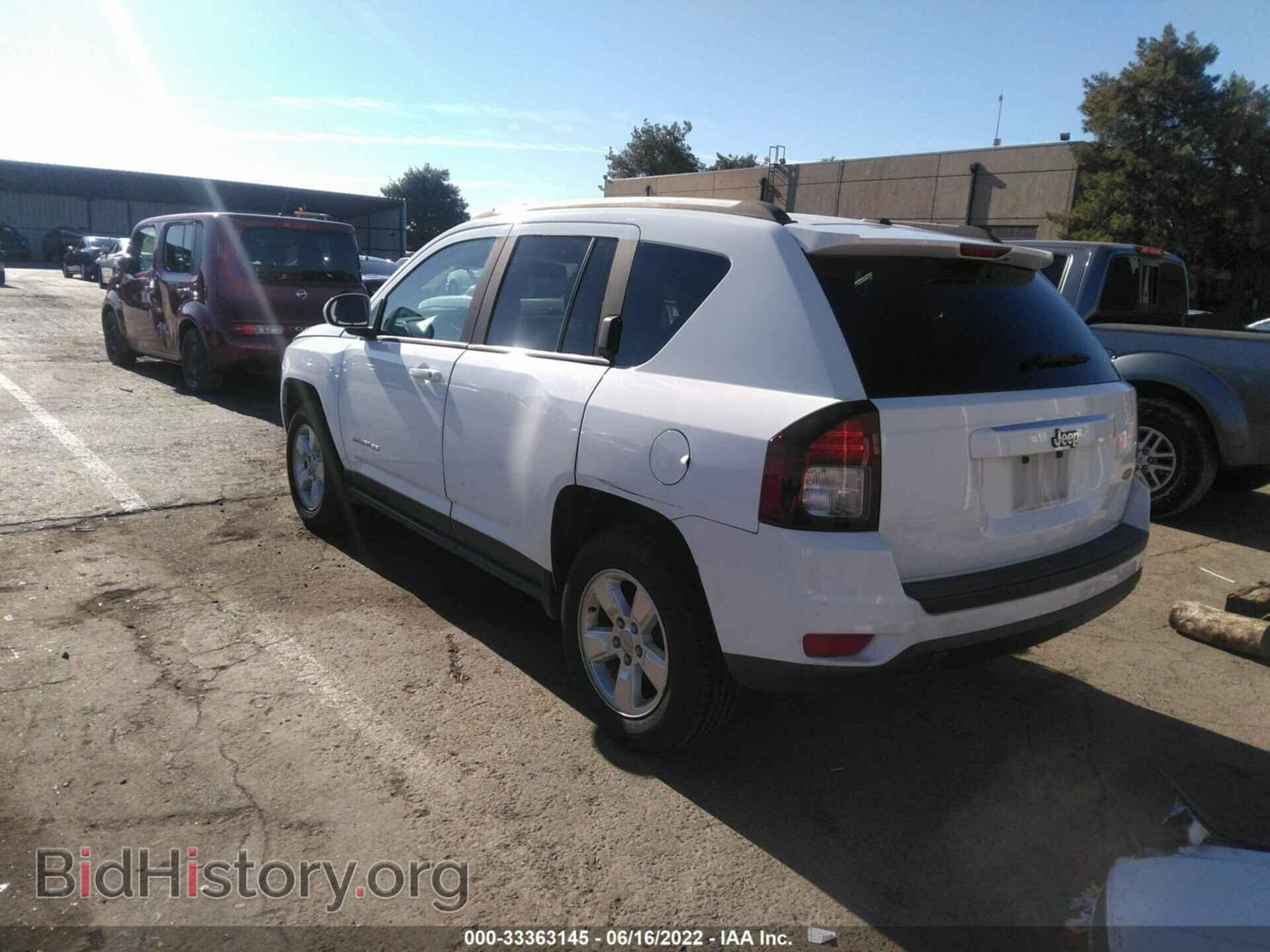 2016 JEEP COMPASS - VIN: 1C4NJCEA1GD619862 - Фото 3