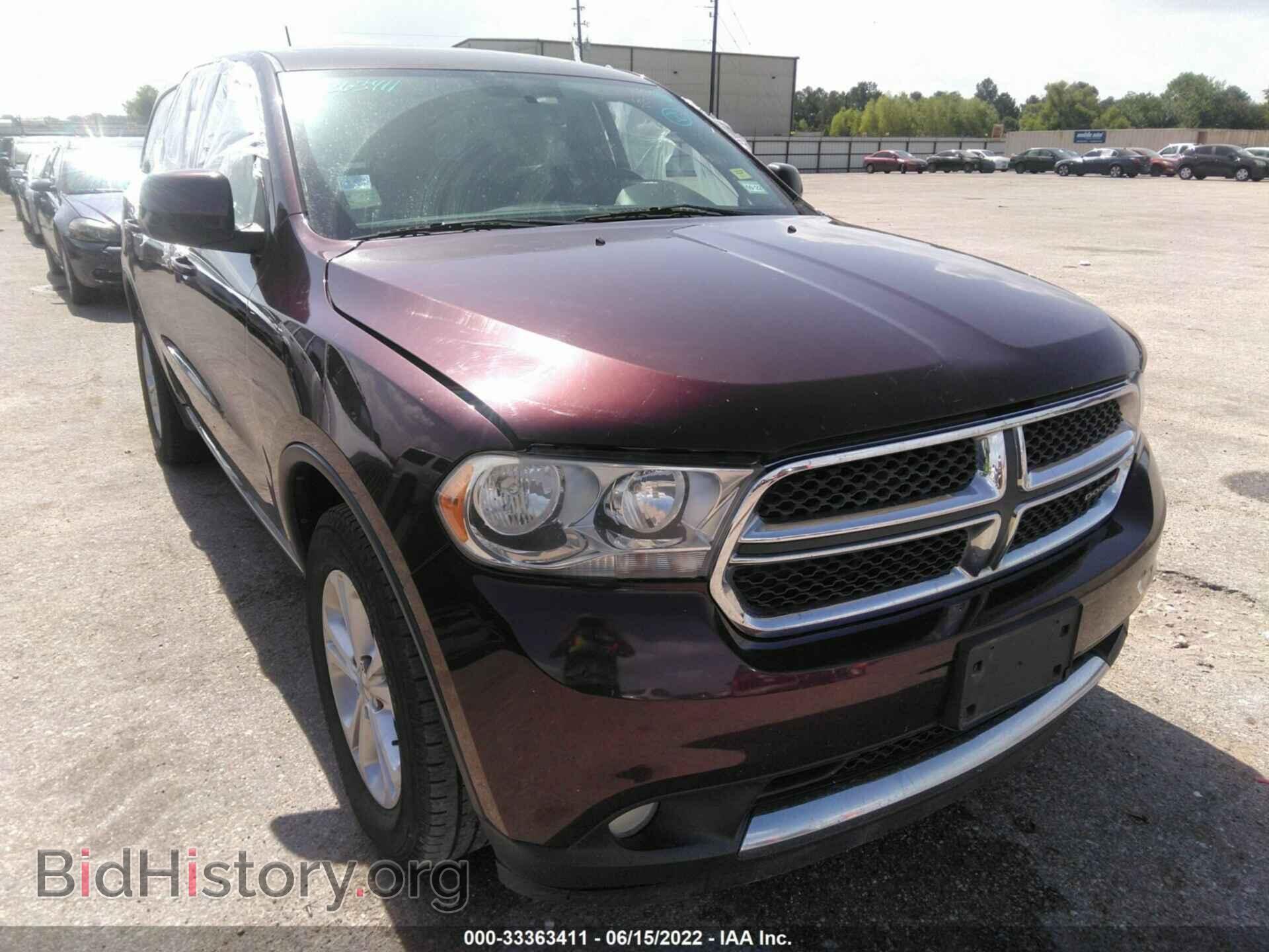 Photo 1C4RDHAG0CC278499 - DODGE DURANGO 2012