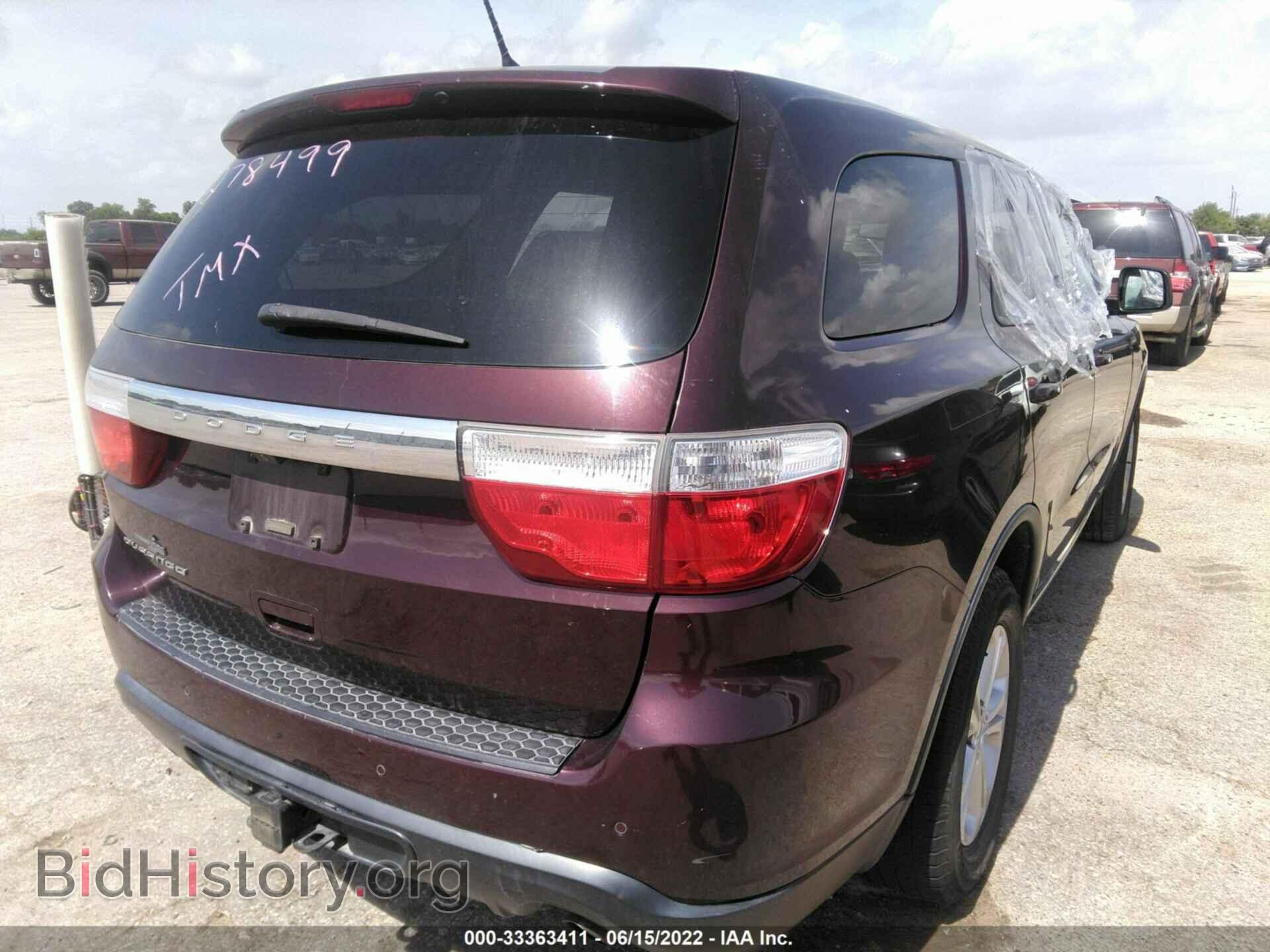 2012 DODGE DURANGO - VIN: 1C4RDHAG0CC278499 - Photo 4