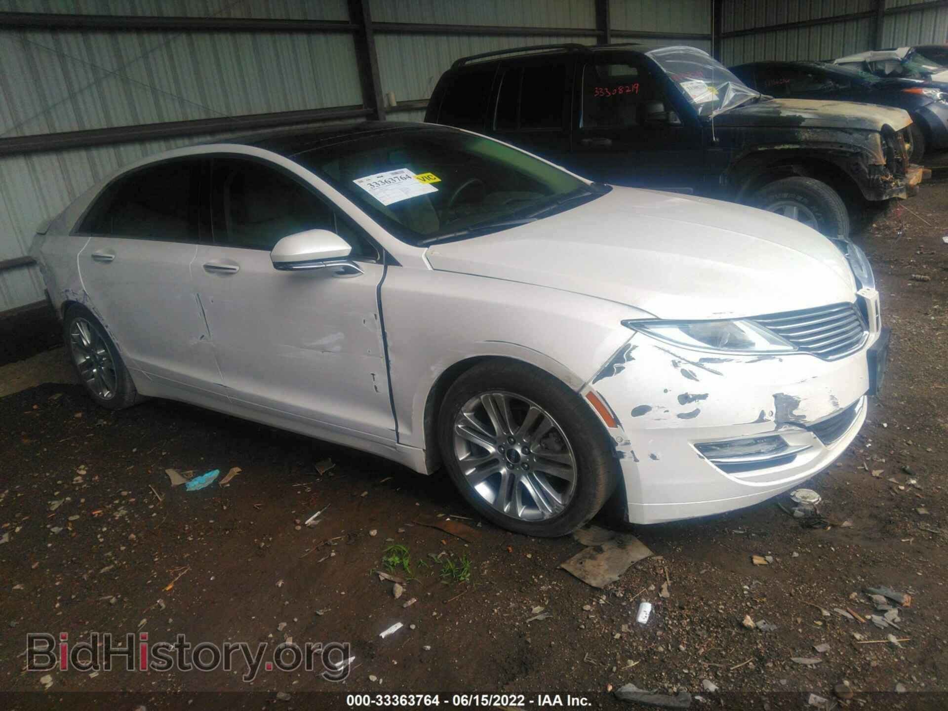 Photo 3LN6L2LU7DR804325 - LINCOLN MKZ 2013