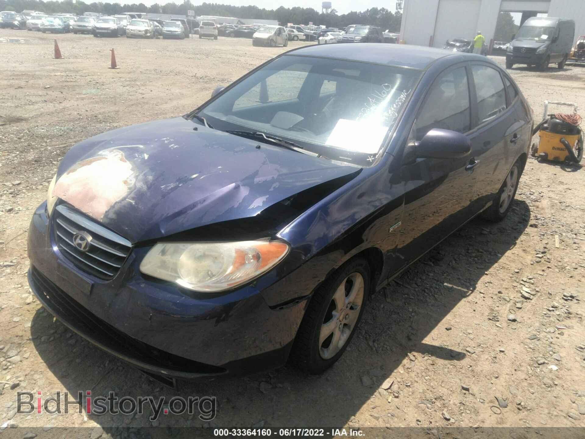 2007 HYUNDAI ELANTRA - VIN: KMHDU46D57U112962 - Фото 2