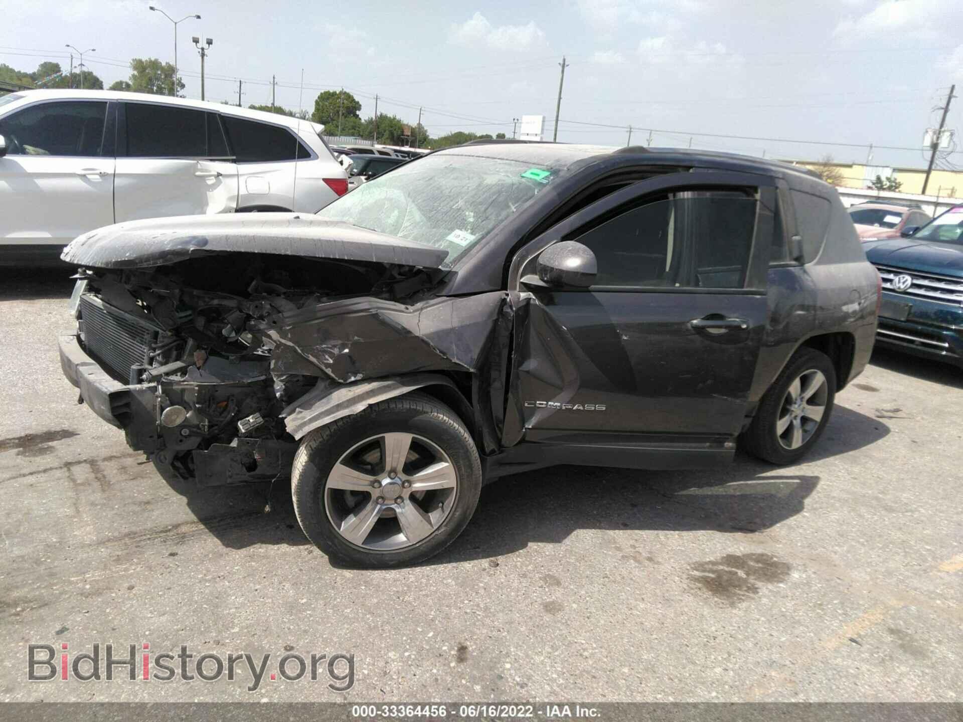 2016 JEEP COMPASS - VIN: 1C4NJCEAXGD716459 - Фото 2