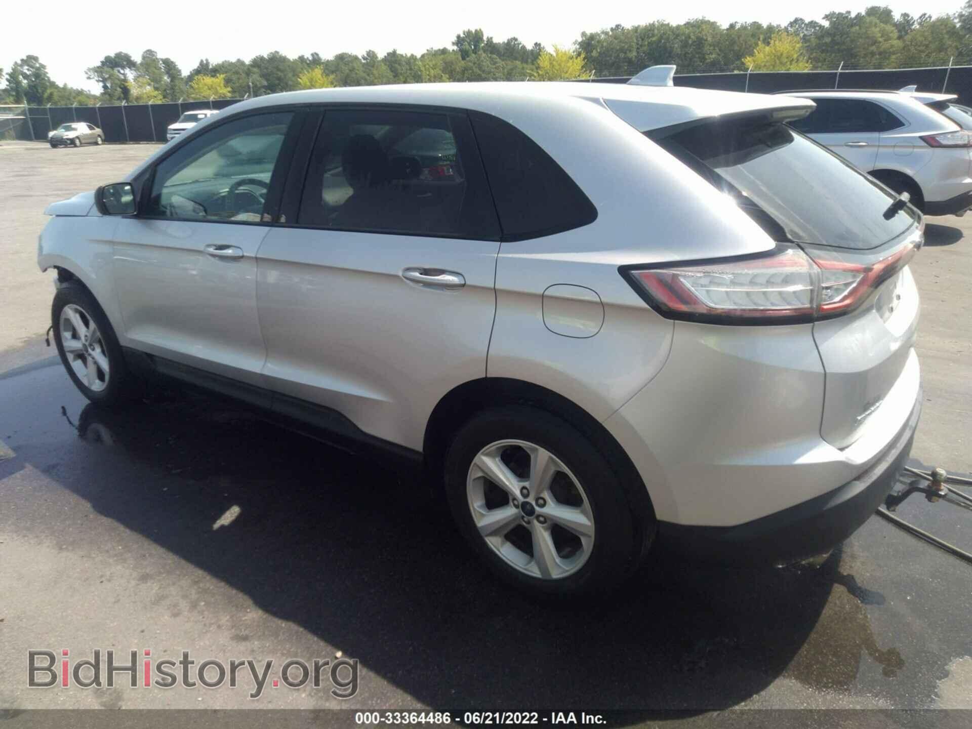 2016 FORD EDGE - VIN: 2FMPK3G92GBB74834 - Photo 3