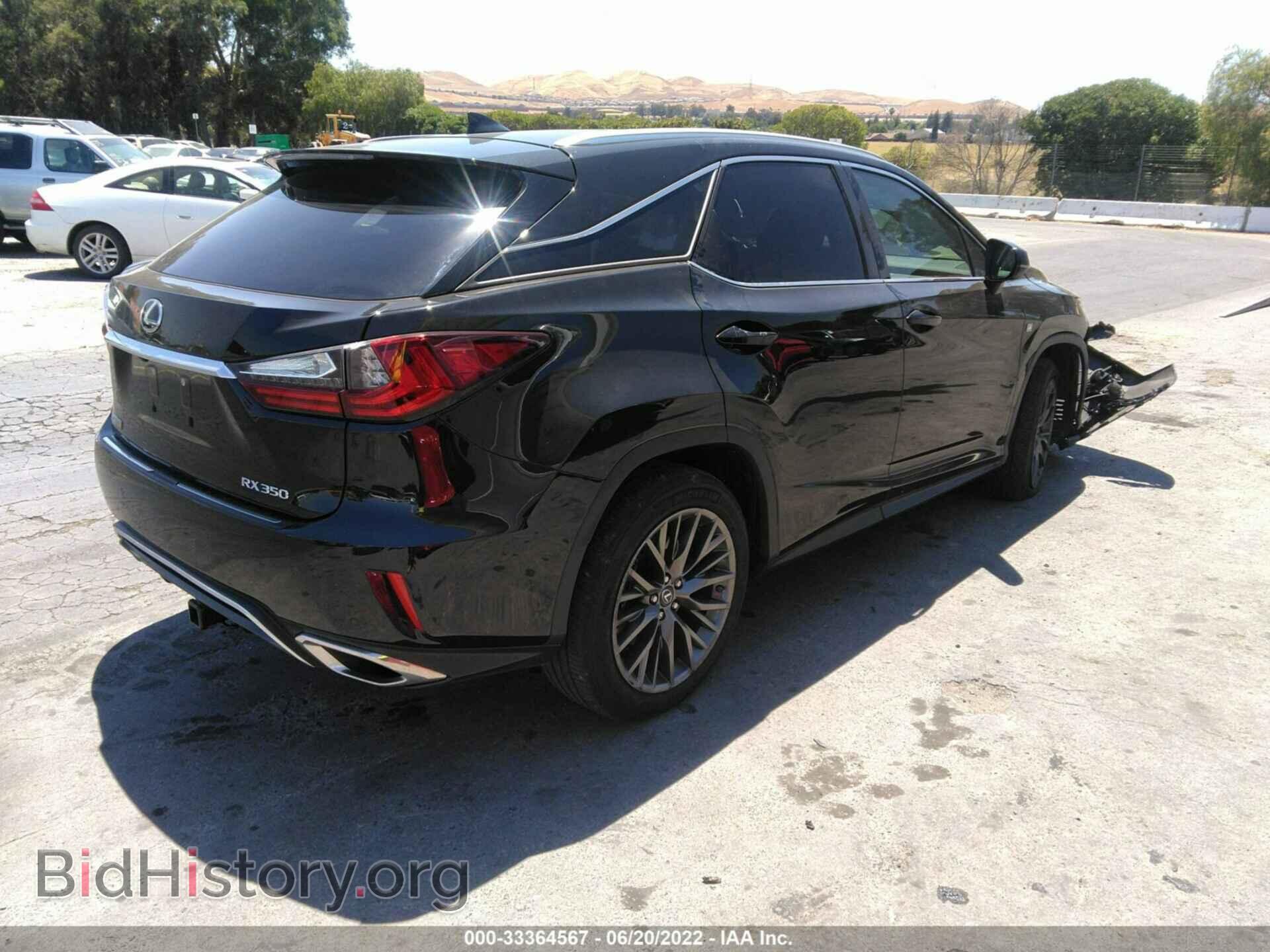 2017 LEXUS RX - VIN: 2T2BZMCA1HC127234 - Фото 4