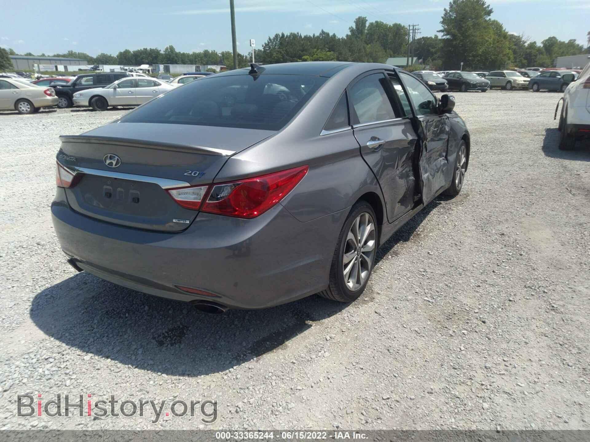 2013 HYUNDAI SONATA - VIN: 5NPEC4AB4DH740132 - Фото 4