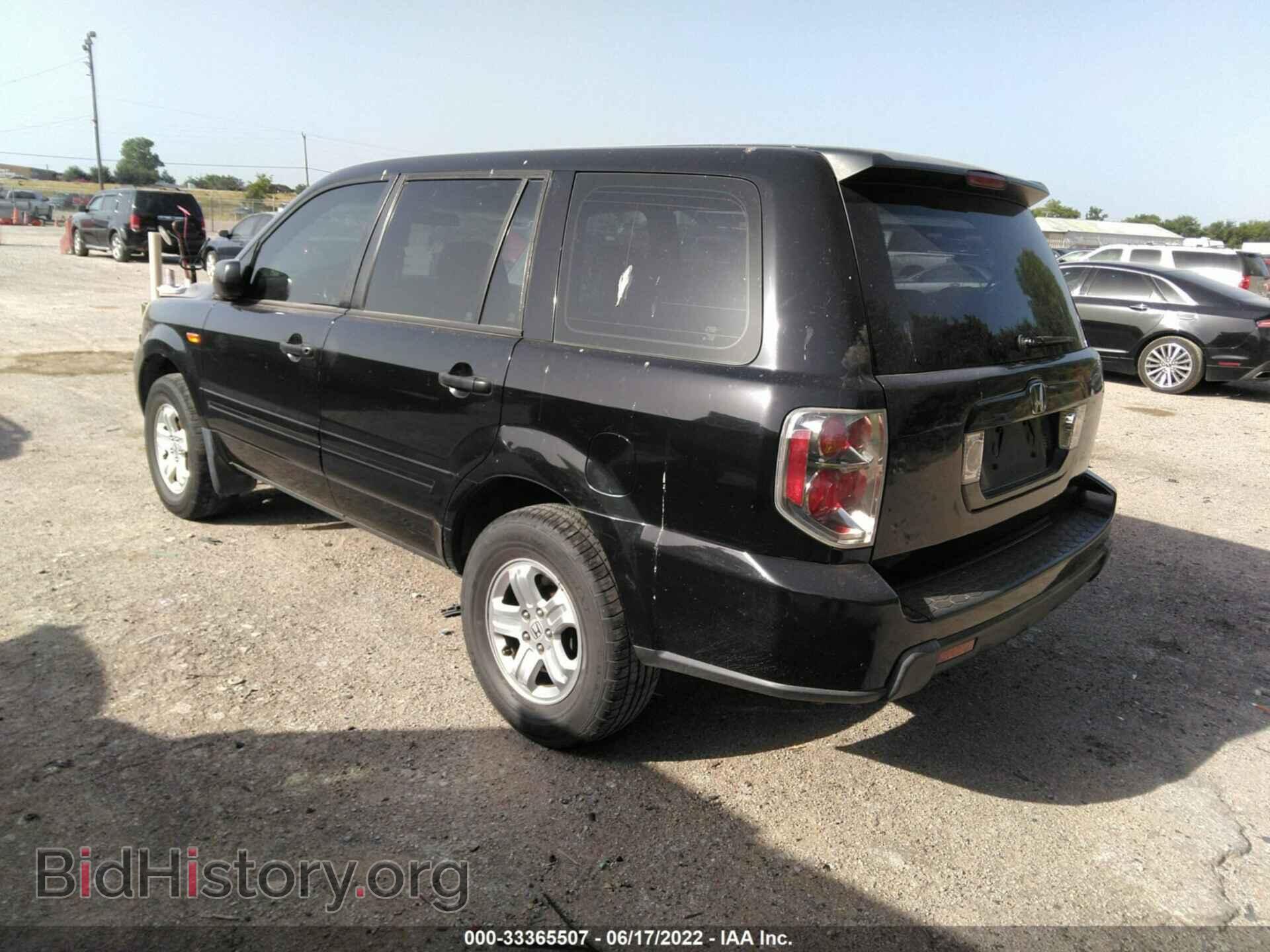 2007 HONDA PILOT - VIN: 5FNYF28127B024144 - Фото 3