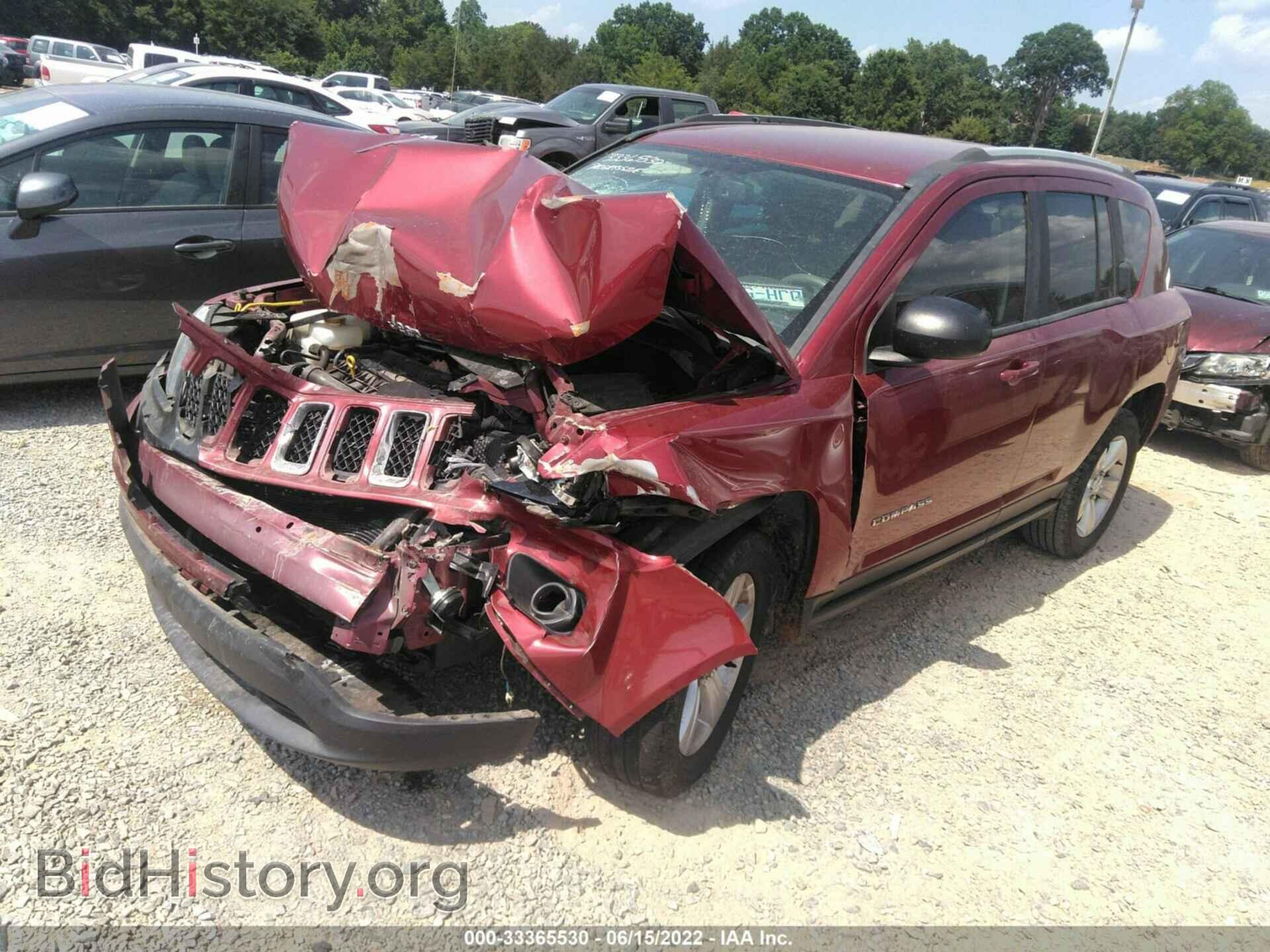 2017 JEEP COMPASS - VIN: 1C4NJCBA3HD186793 - Фото 2