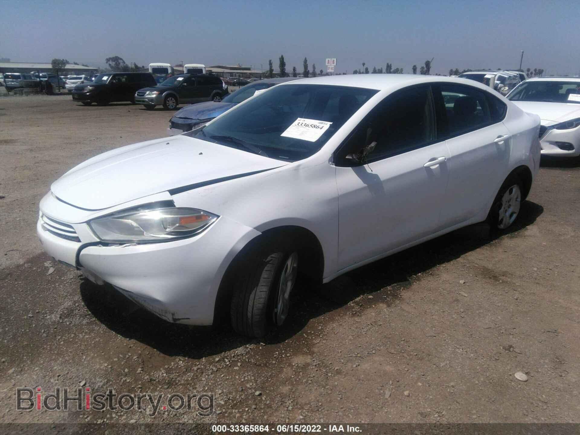 2015 DODGE DART - VIN: 1C3CDFAA3FD150234 - Фото 2