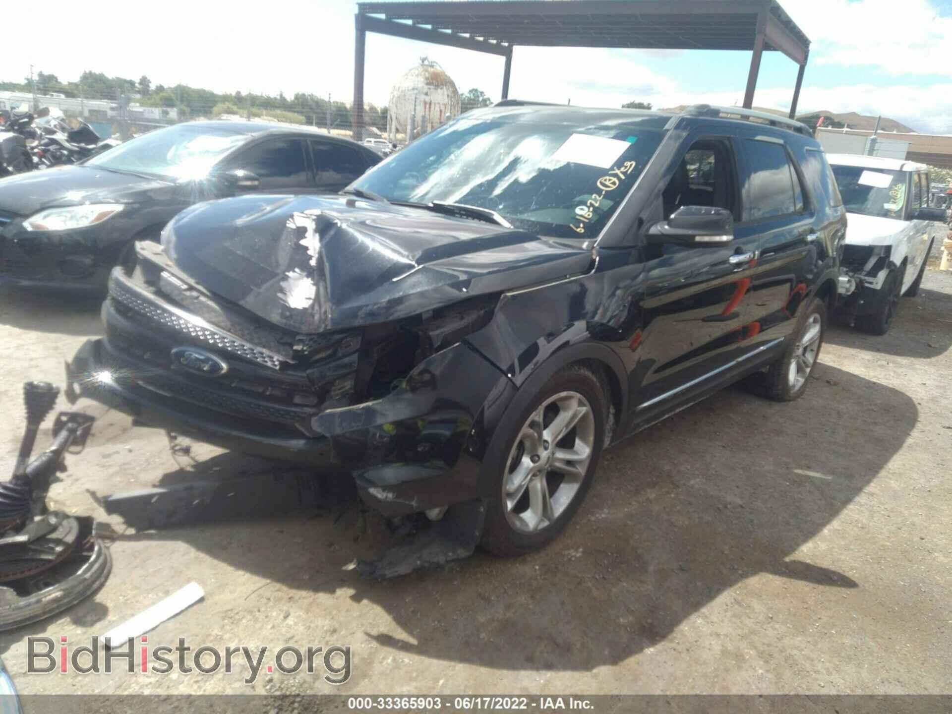 2014 FORD EXPLORER - VIN: 1FM5K7F82EGB54175 - Фото 2