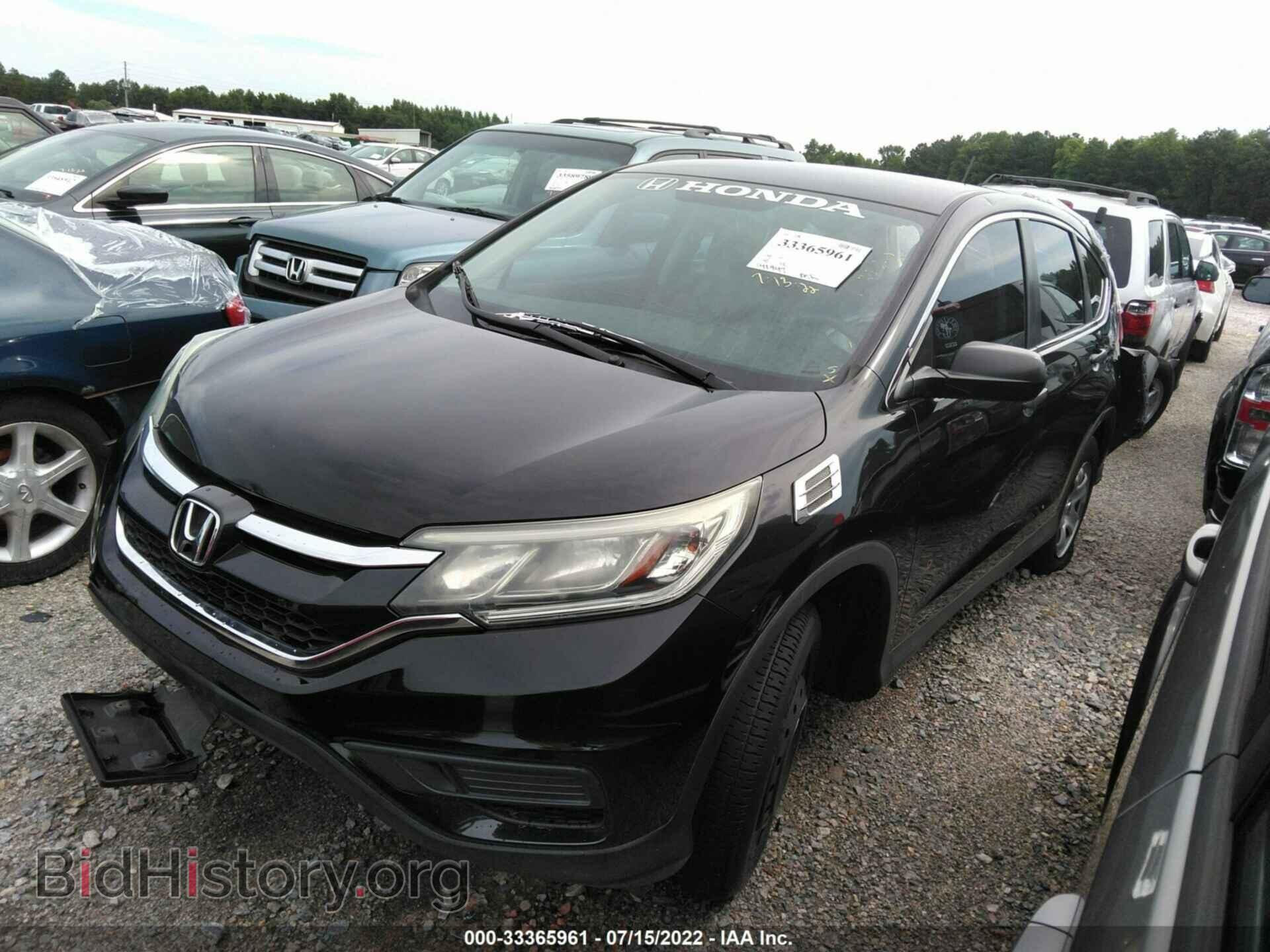 2016 HONDA CR-V - VIN: 5J6RM4H3XGL005873 - Фото 2