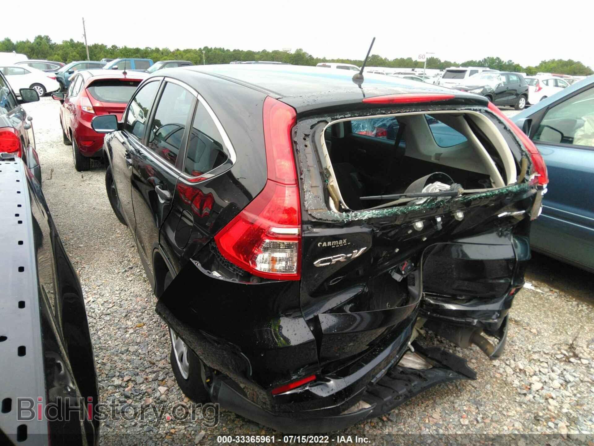 2016 HONDA CR-V - VIN: 5J6RM4H3XGL005873 - Фото 3
