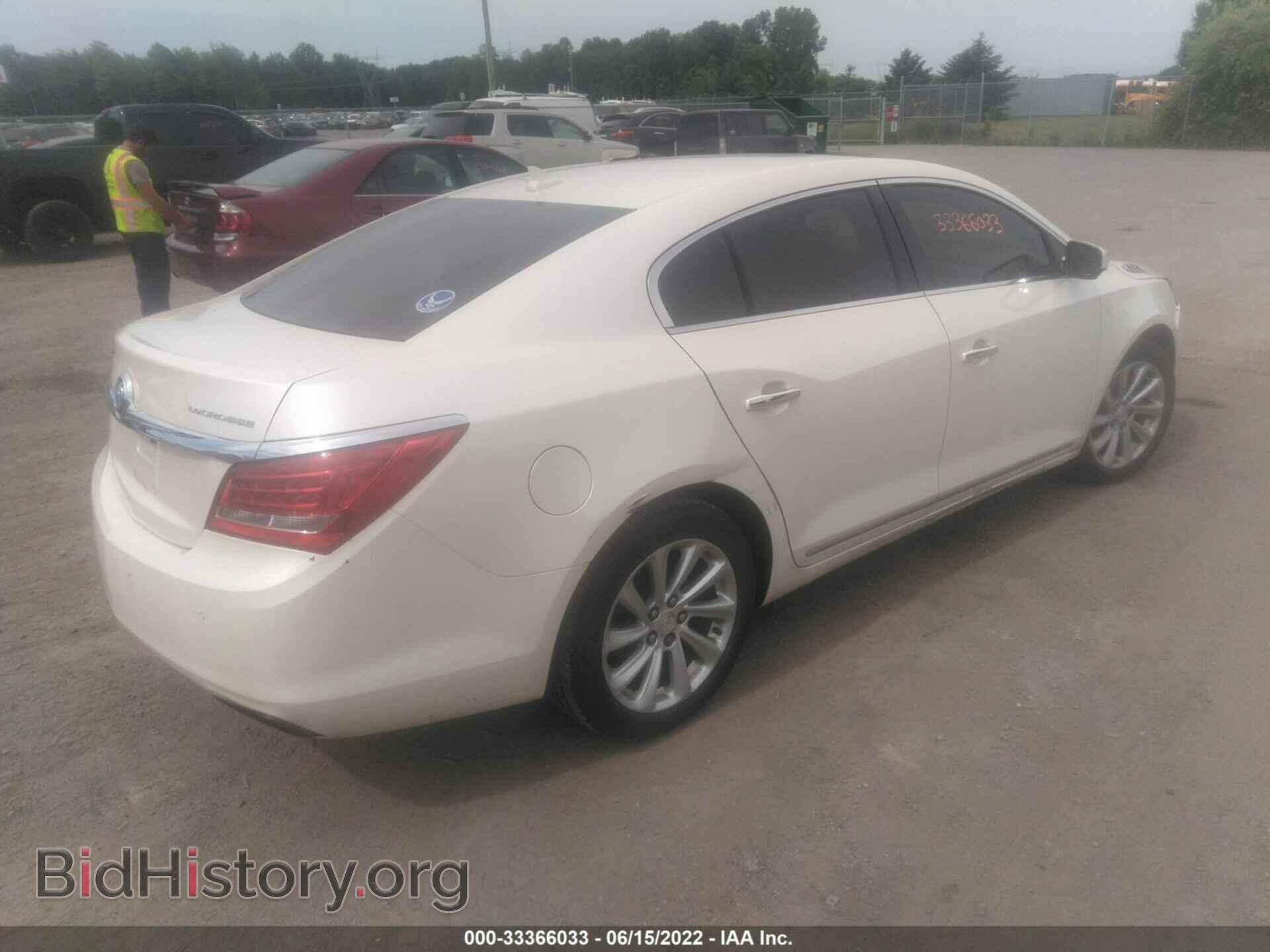 2014 BUICK LACROSSE - VIN: 1G4GB5G35EF208459 - Фото 4