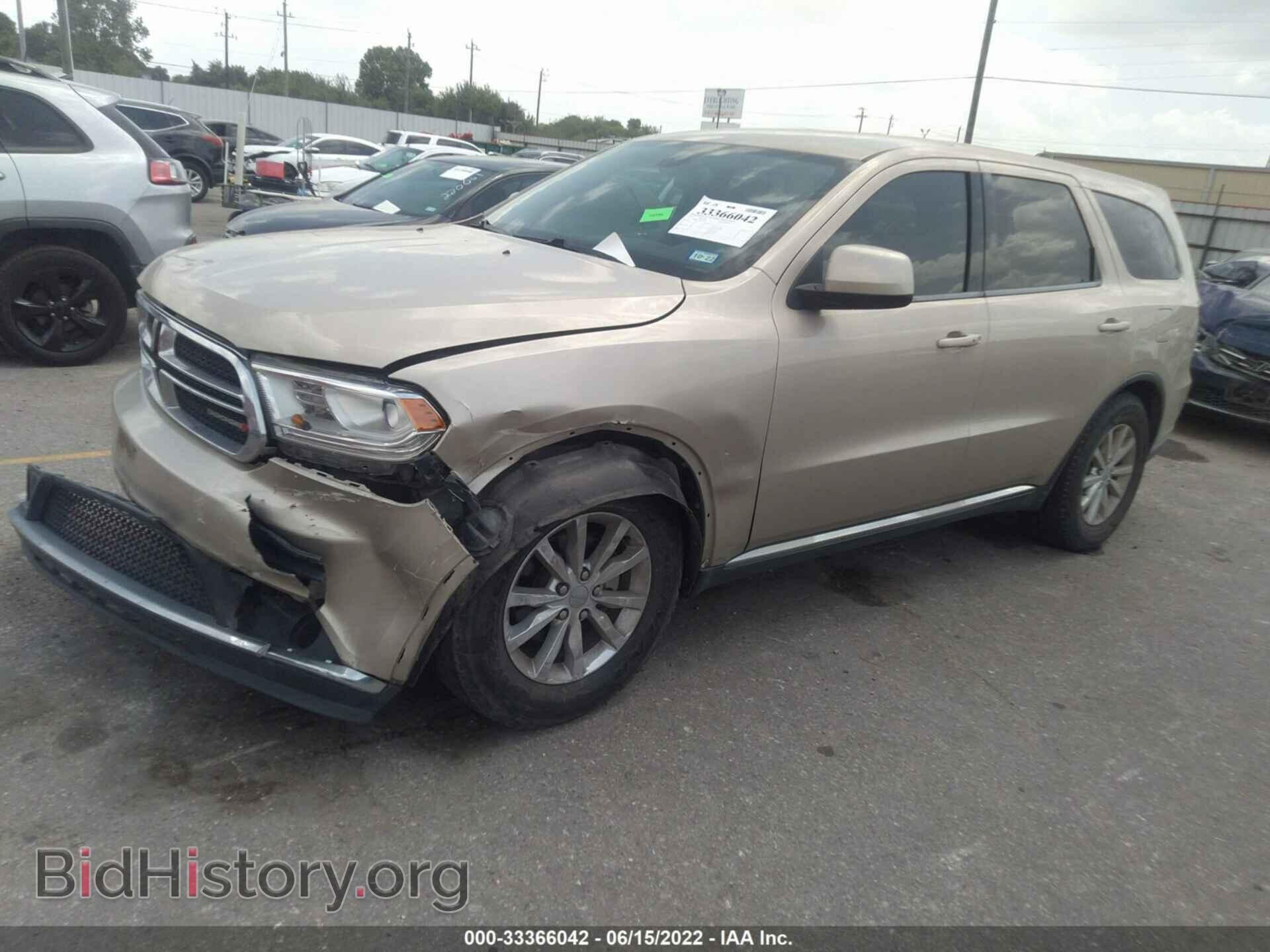 2014 DODGE DURANGO - VIN: 1C4RDHAG3EC405166 - Photo 2