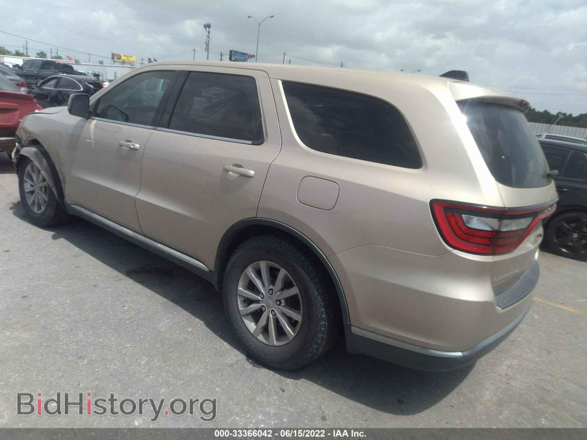 2014 DODGE DURANGO - VIN: 1C4RDHAG3EC405166 - Photo 3