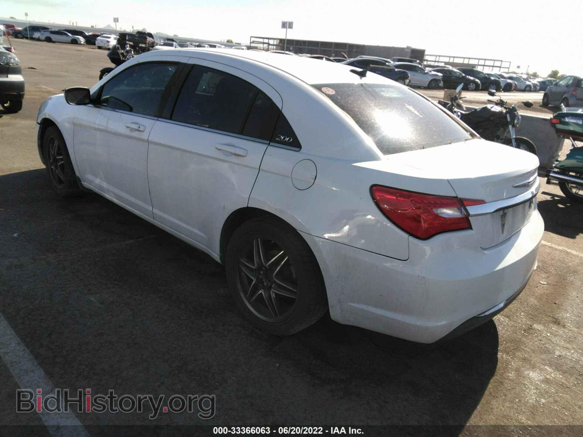 2012 CHRYSLER 200 - VIN: 1C3CCBAB7CN204533 - Фото 3