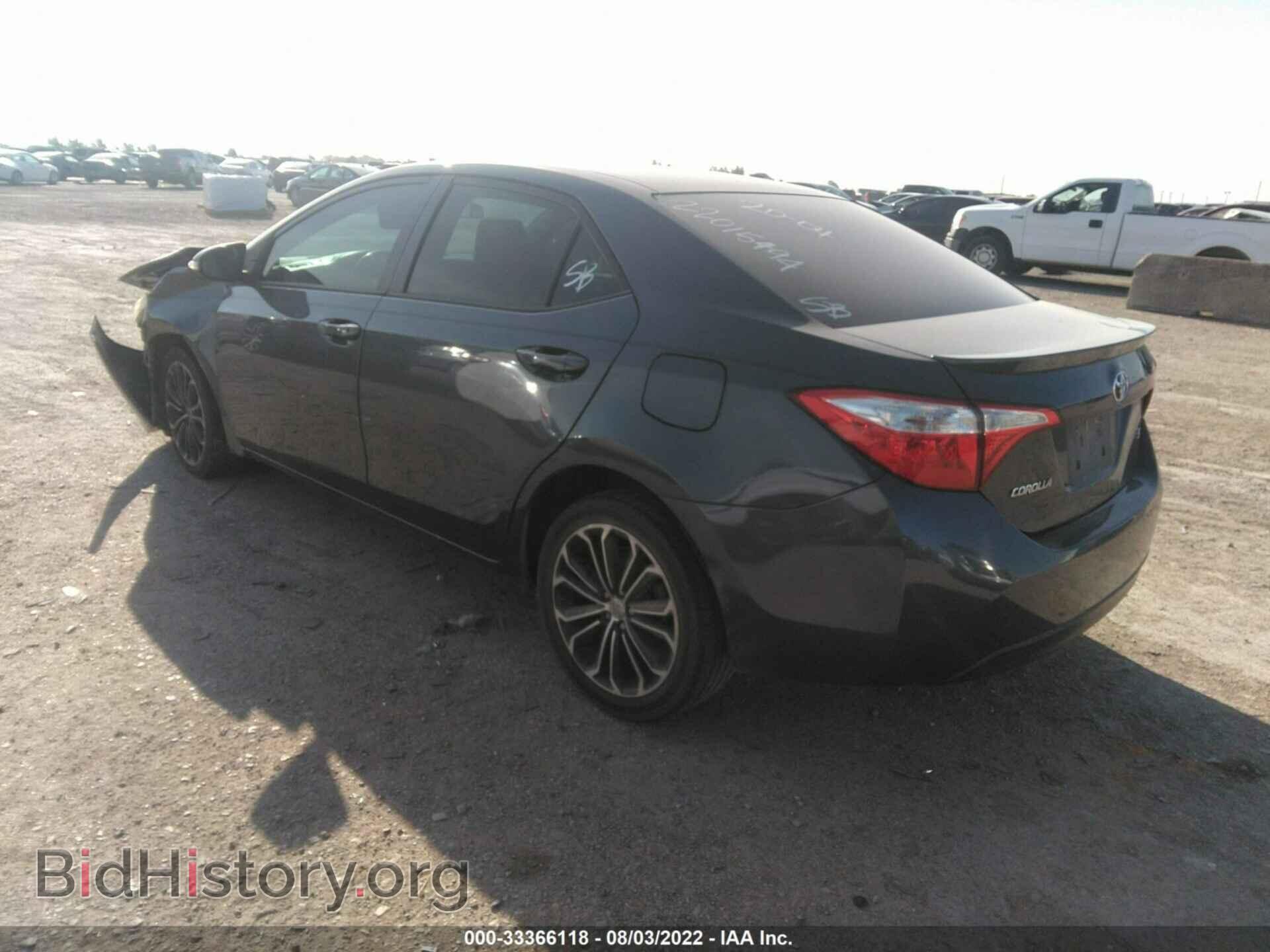 2015 TOYOTA COROLLA - VIN: 2T1BURHE4FC407982 - Фото 3