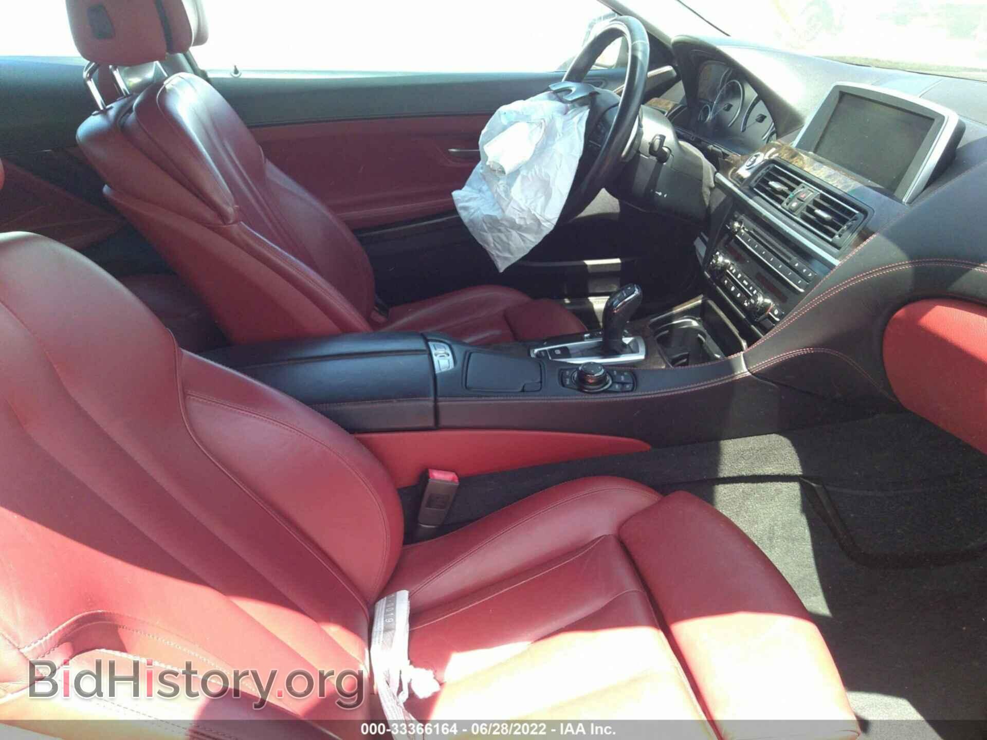 2012 BMW 6 SERIES - VIN: WBALX3C59CDV77122 - Фото 5
