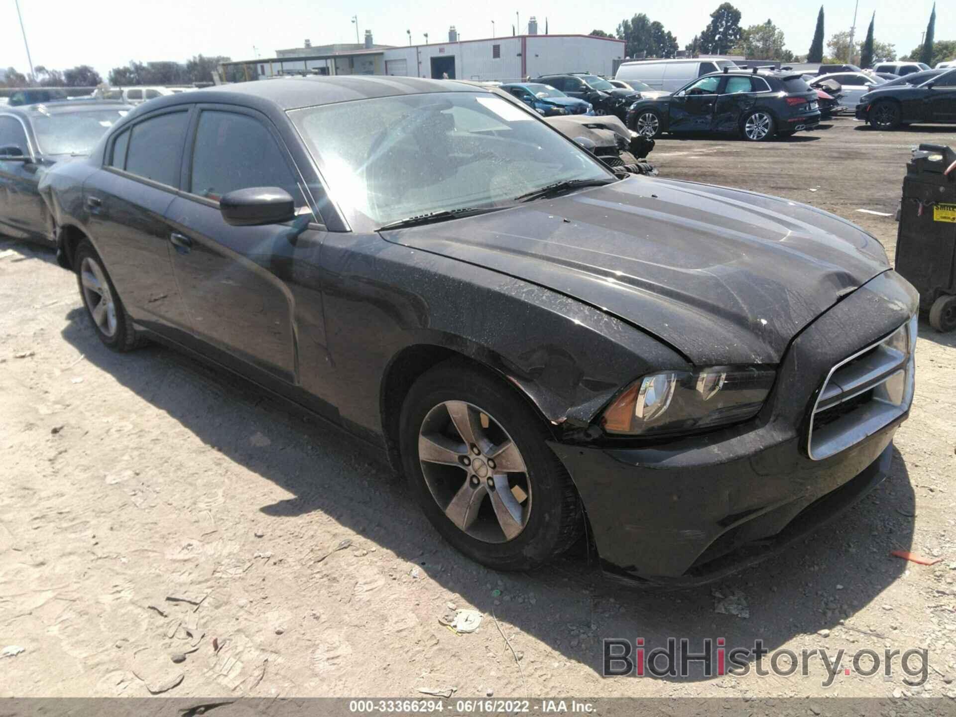Photo 2C3CDXBG0EH322360 - DODGE CHARGER 2014