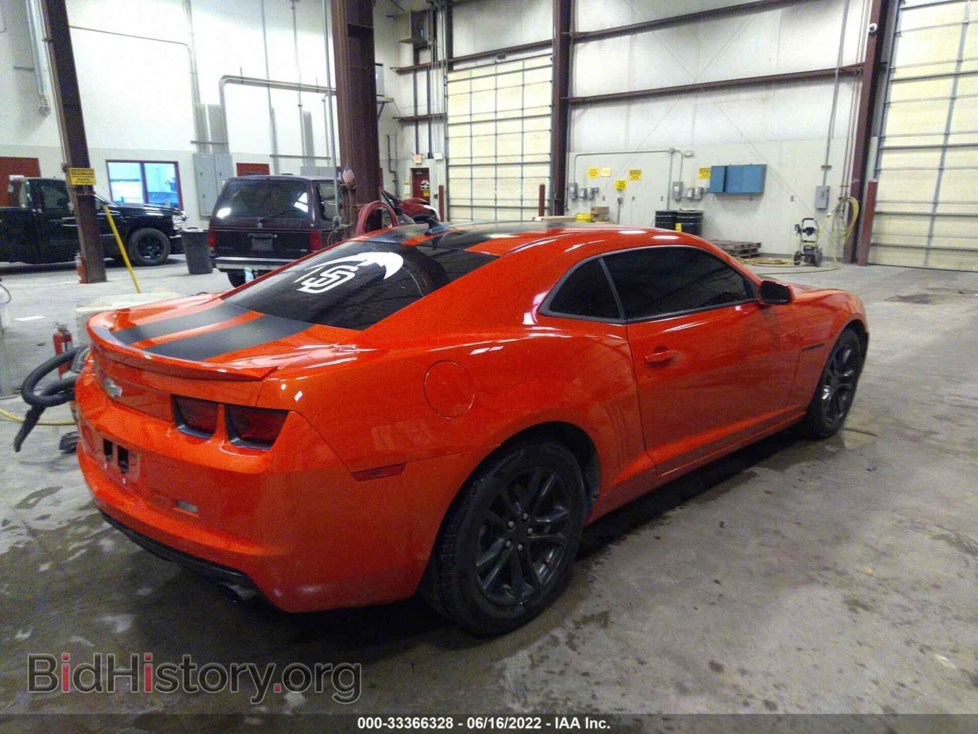 2013 CHEVROLET CAMARO - VIN: 2G1FB1E32D9114454 - Фото 4