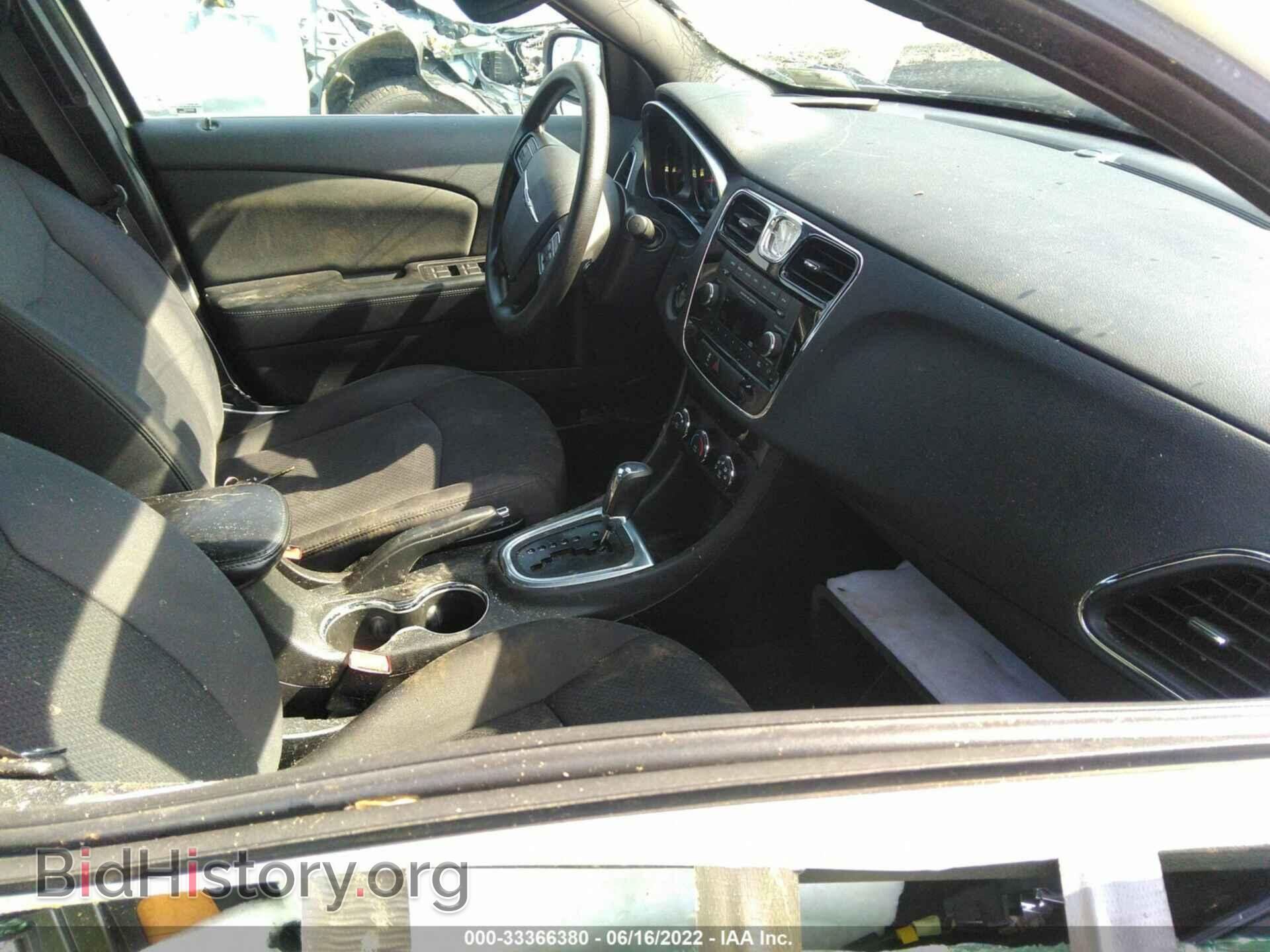 2012 CHRYSLER 200 - VIN: 1C3CCBAB4CN248750 - Фото 5