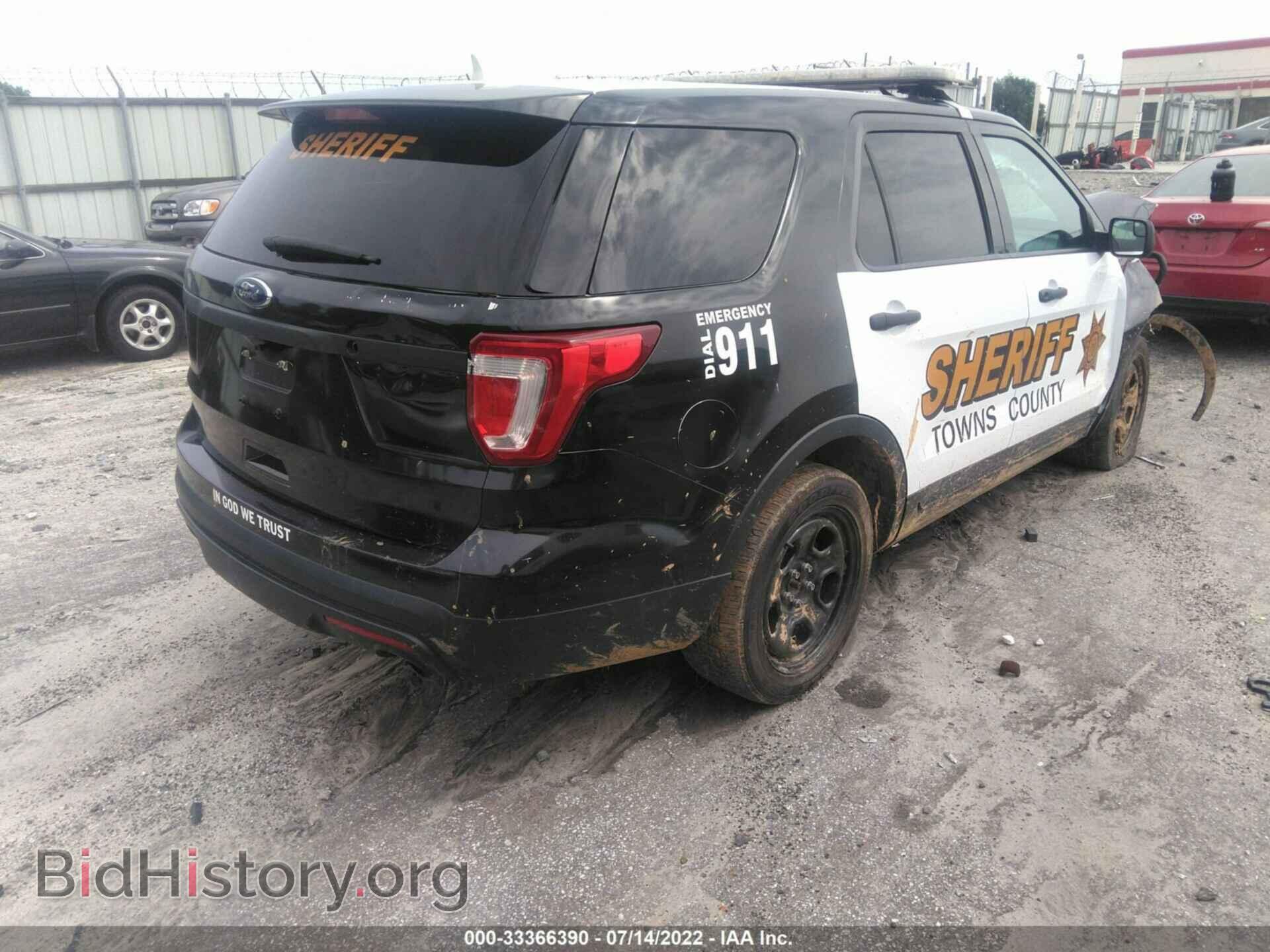 2017 FORD POLICE INTERCEPTOR - VIN: 1FM5K8AR6HGD65437 - Фото 4