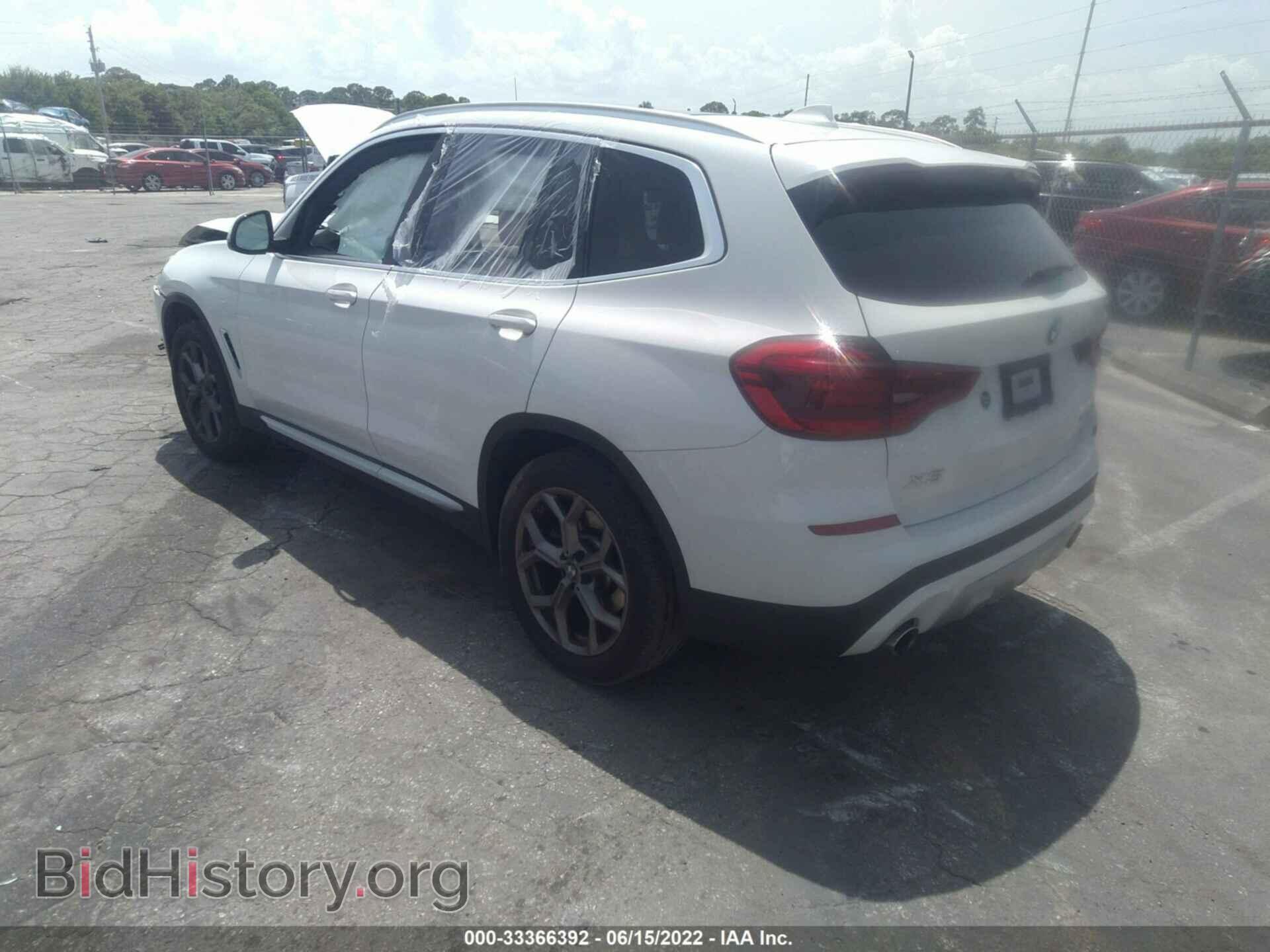 2021 BMW X3 - VIN: 5UXTY5C05M9E13291 - Фото 3