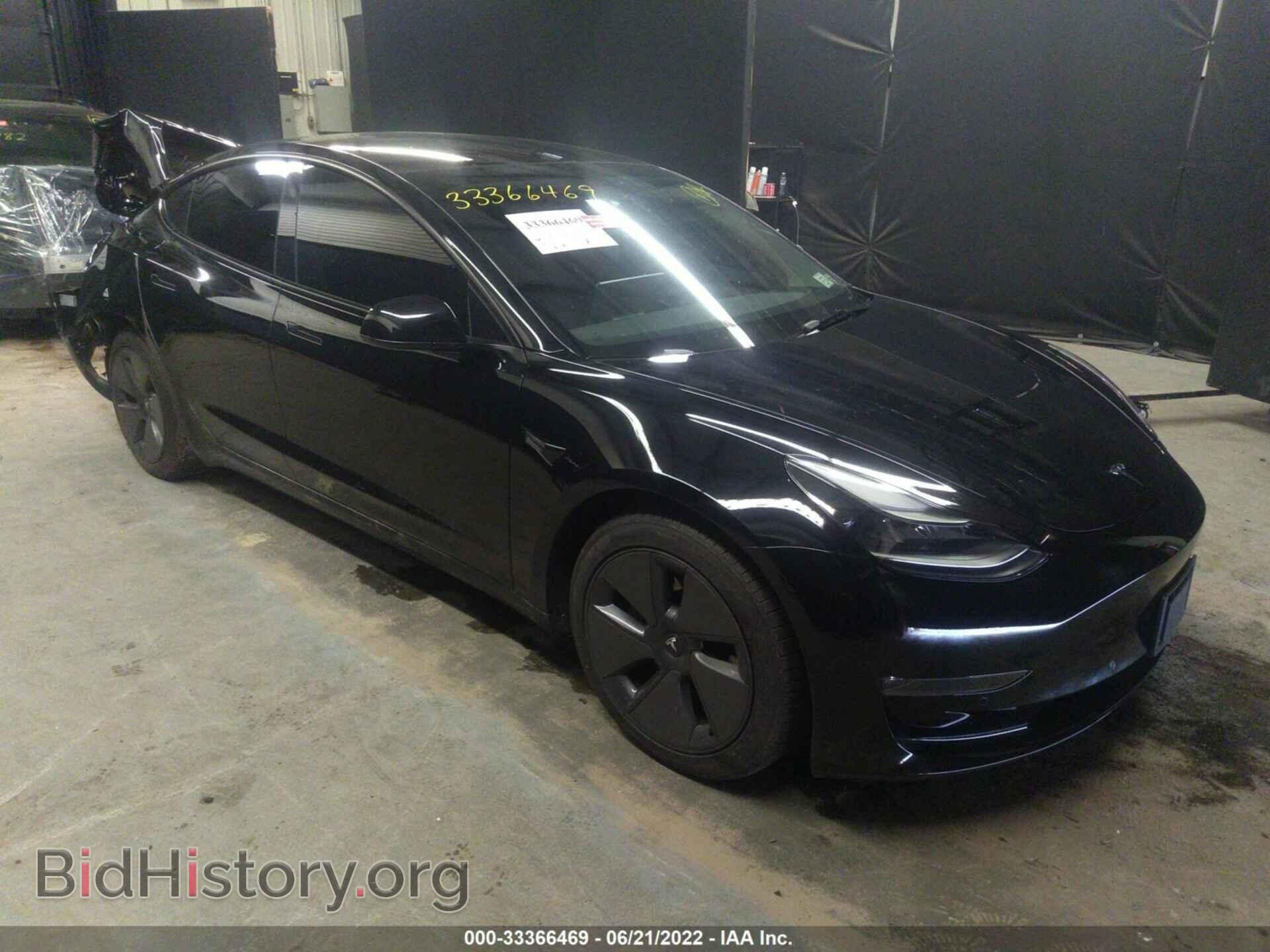 Фотография 5YJ3E1EB6NF126547 - TESLA MODEL 3 2022