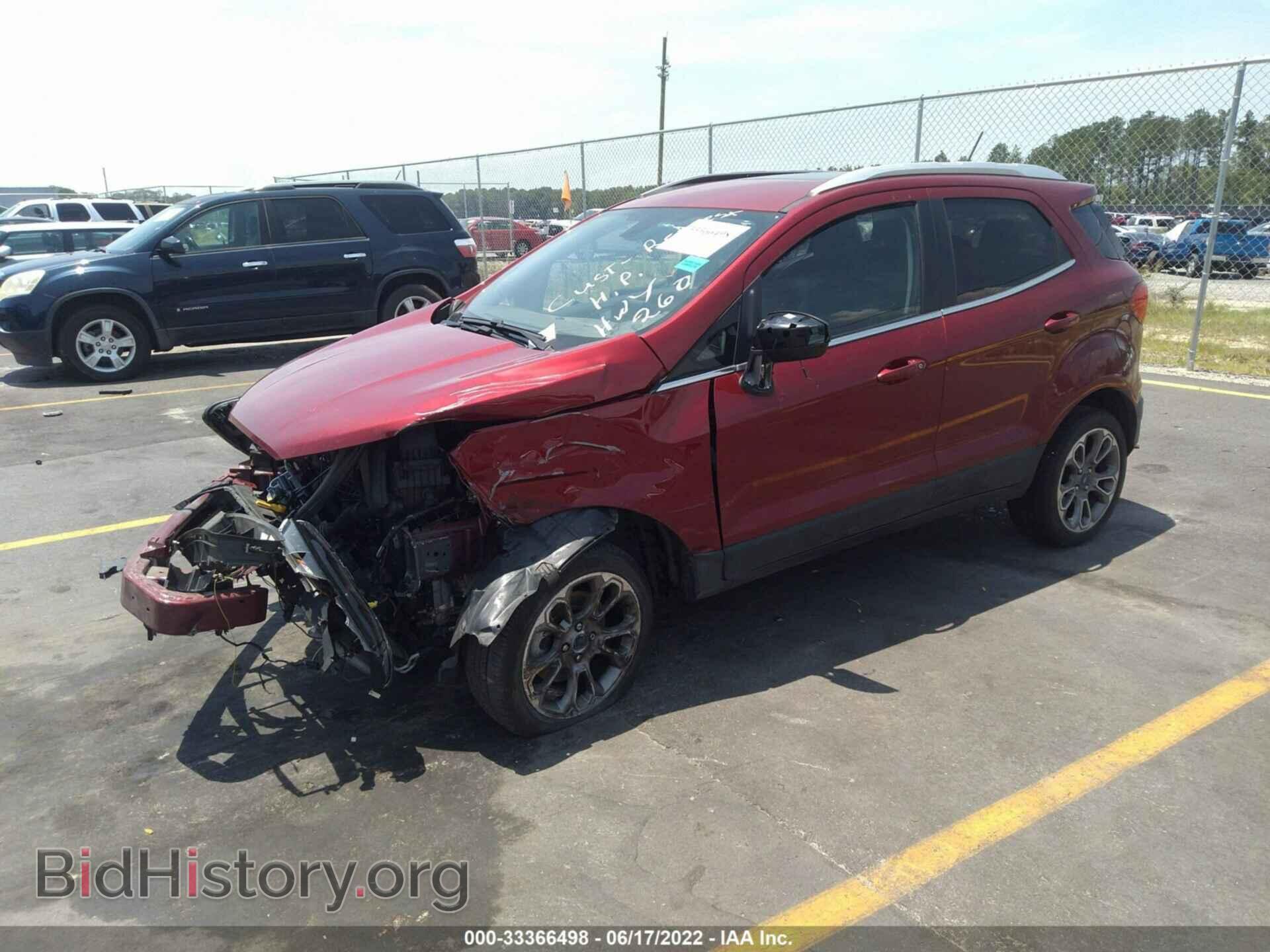 2020 FORD ECOSPORT - VIN: MAJ6S3KLXLC385461 - Фото 2