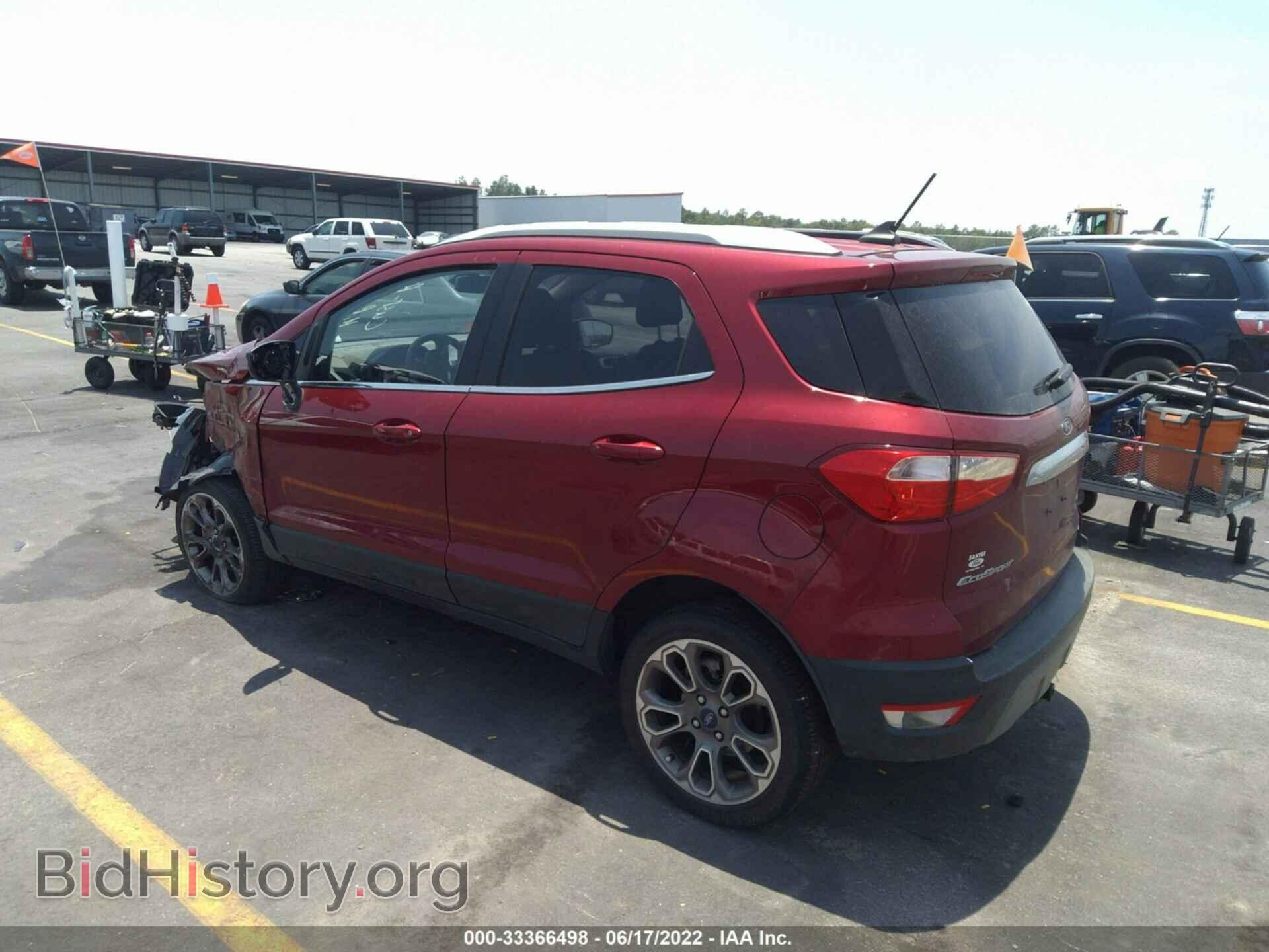 2020 FORD ECOSPORT - VIN: MAJ6S3KLXLC385461 - Фото 3
