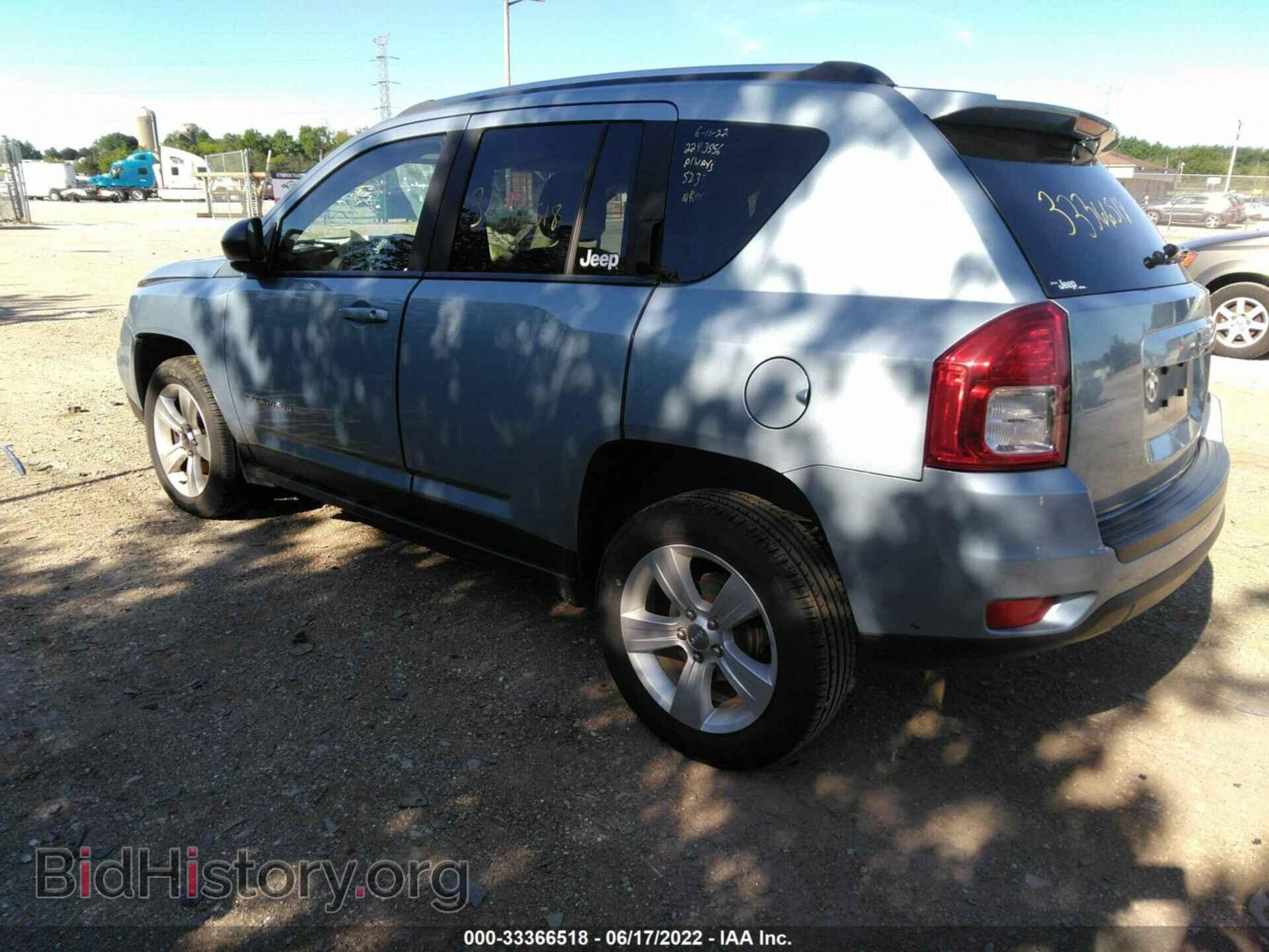 2013 JEEP COMPASS - VIN: 1C4NJCEB4DD276176 - Фото 3