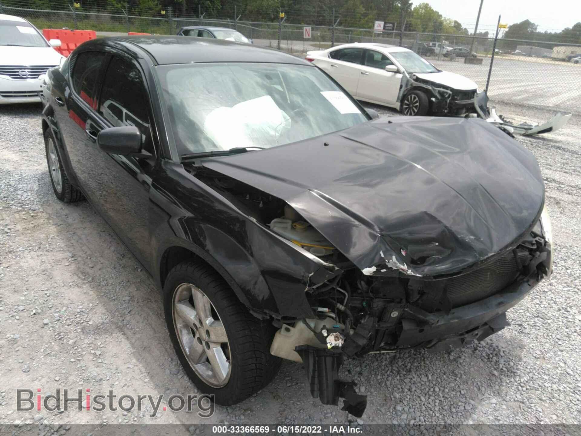 Photo 1C3CDZCB4CN312434 - DODGE AVENGER 2012
