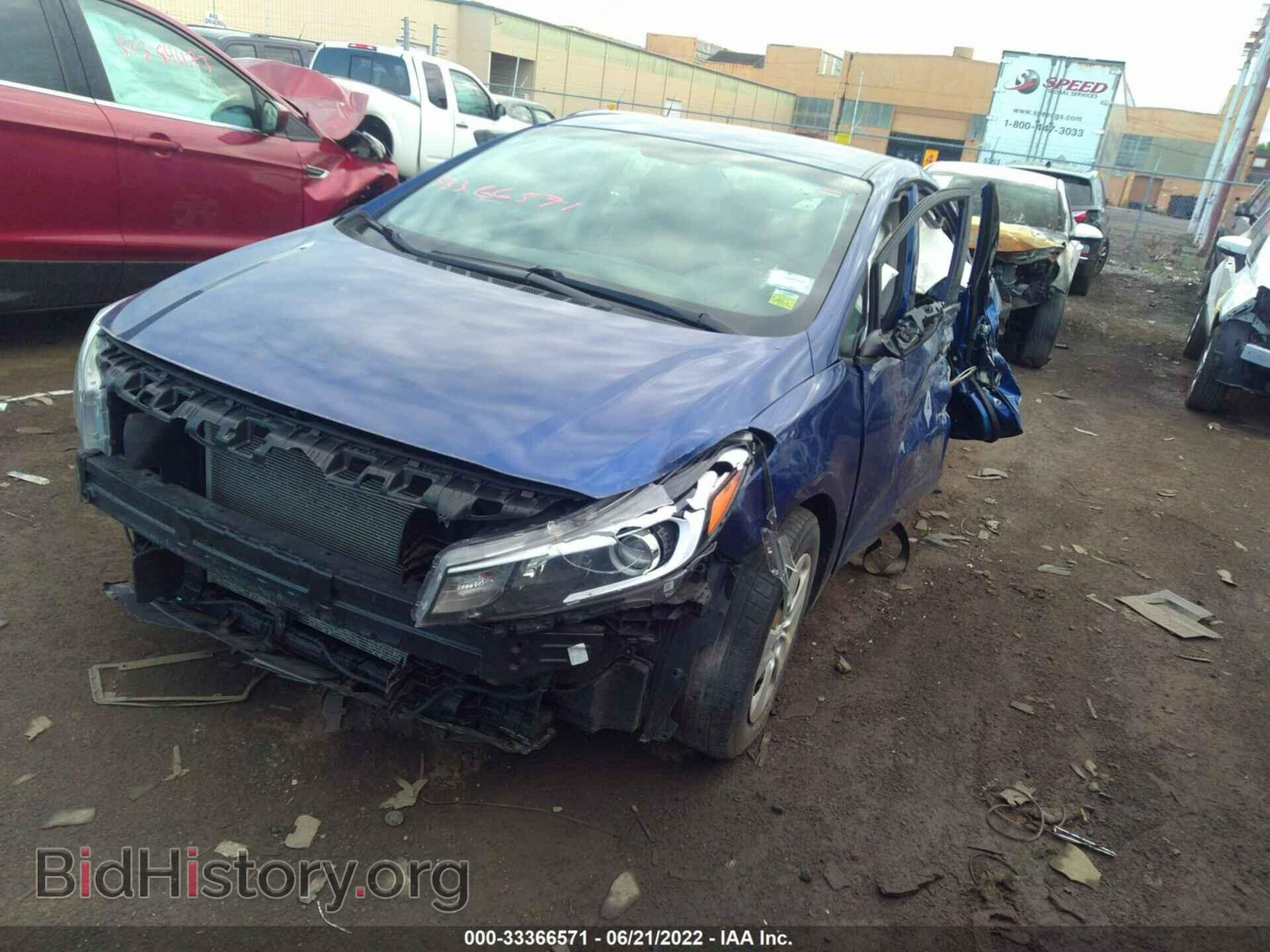 2017 KIA FORTE - VIN: 3KPFK4A74HE051608 - Фото 2
