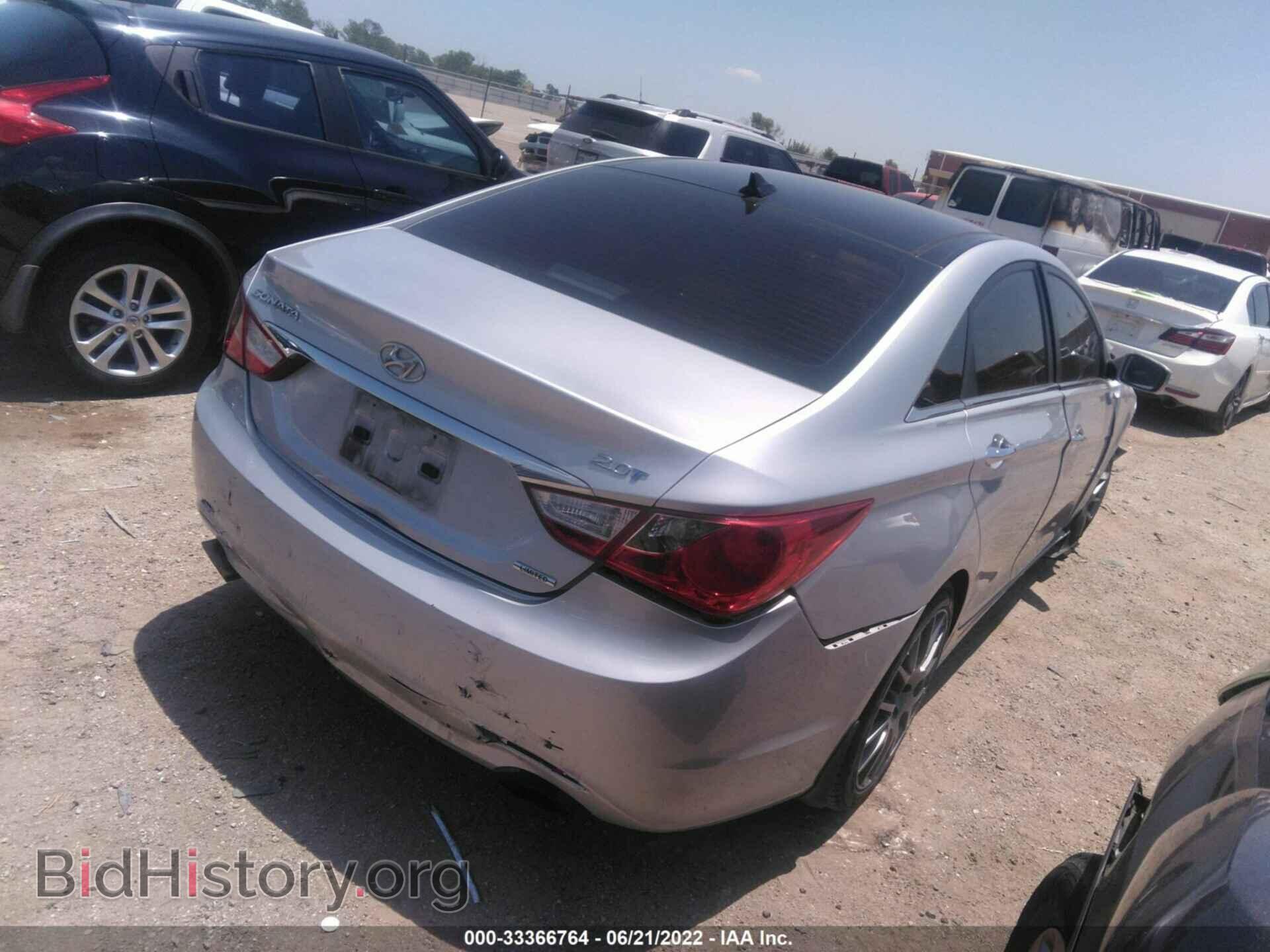 2013 HYUNDAI SONATA - VIN: 5NPEC4AB6DH775853 - Фото 4