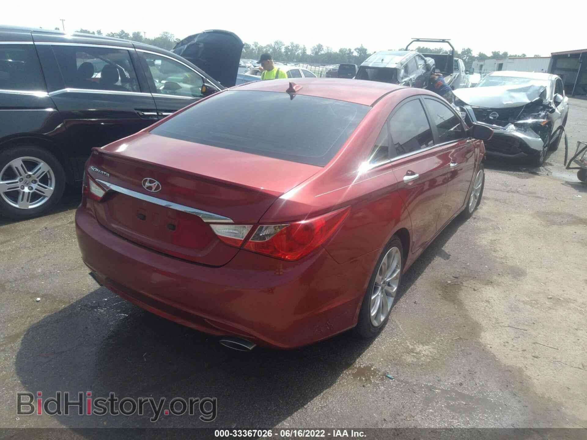 2012 HYUNDAI SONATA - VIN: 5NPEC4ACXCH361627 - Фото 4