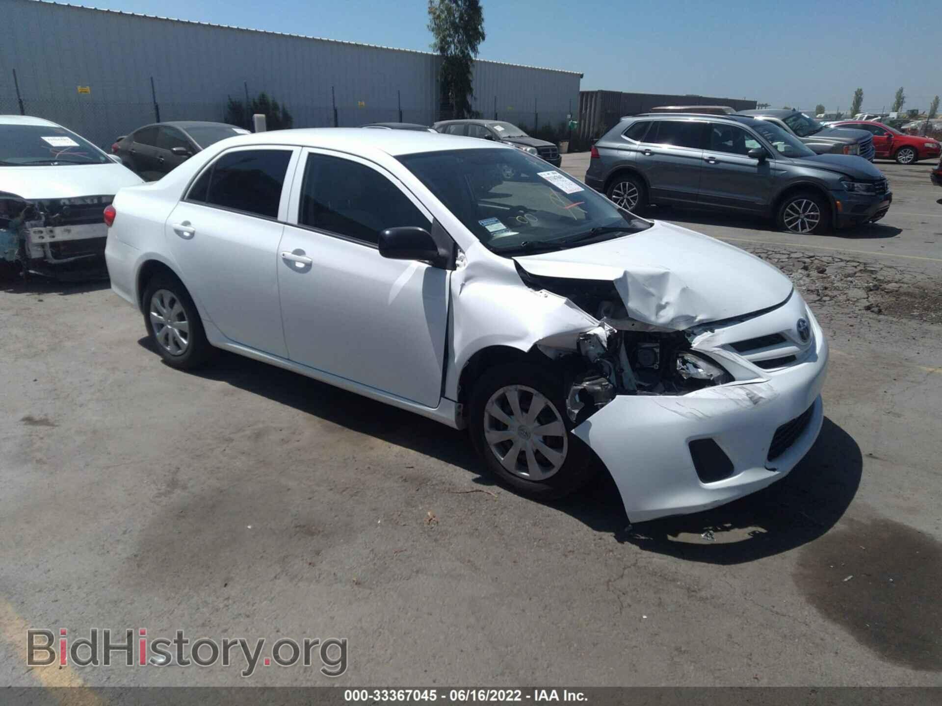 Photo JTDBU4EEXB9168168 - TOYOTA COROLLA 2011