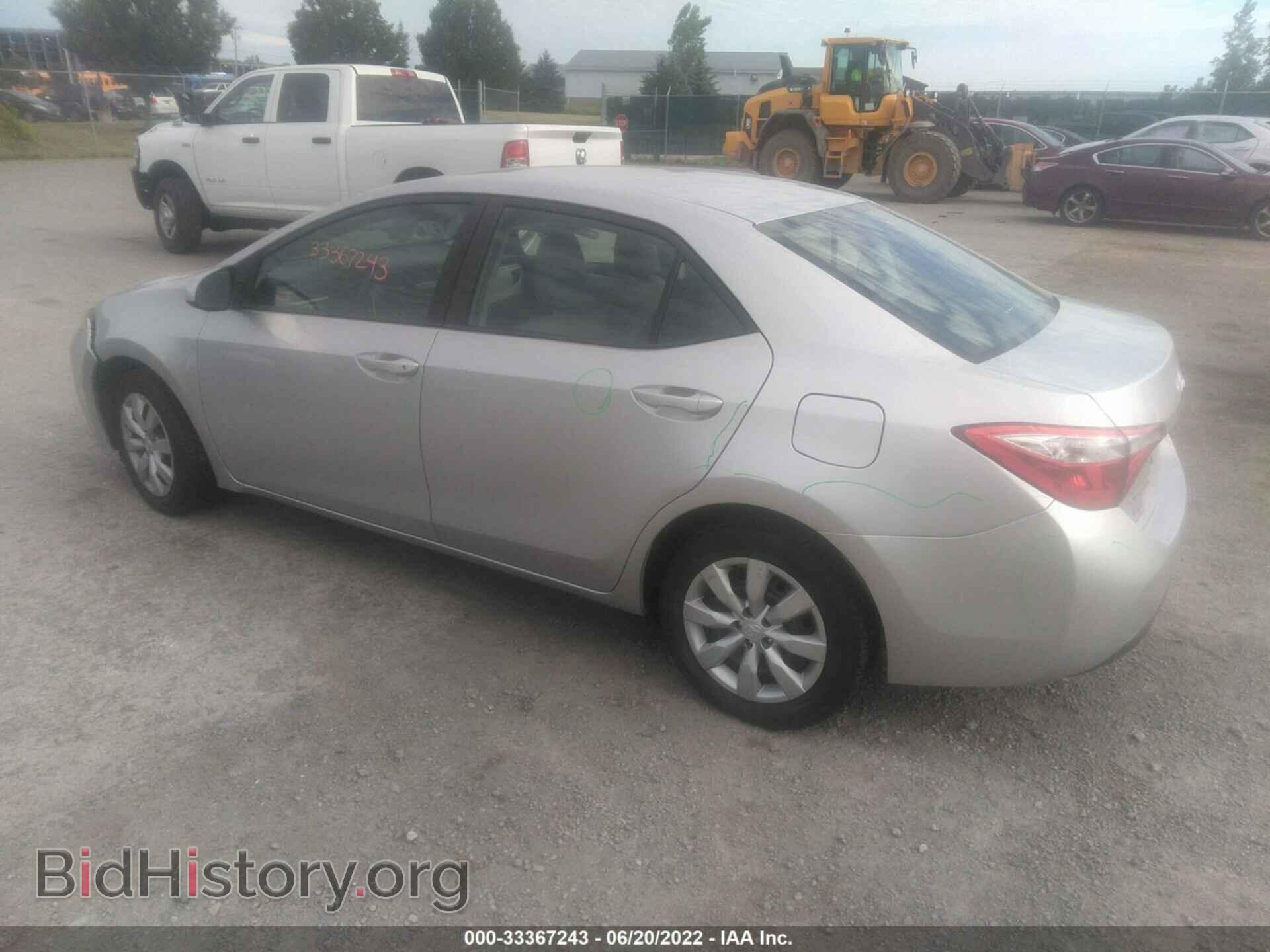 2015 TOYOTA COROLLA - VIN: 2T1BURHEXFC313024 - Фото 3