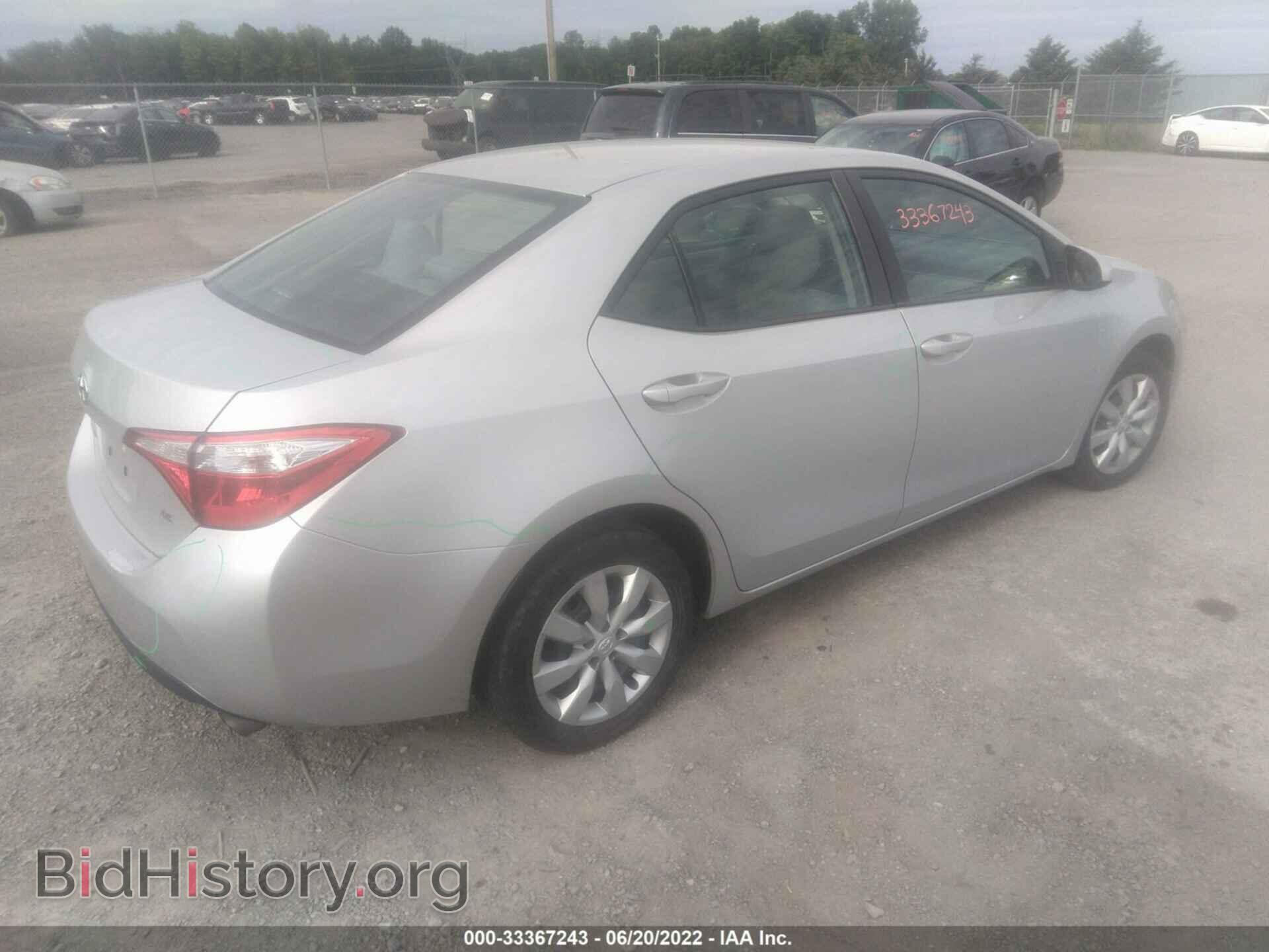 2015 TOYOTA COROLLA - VIN: 2T1BURHEXFC313024 - Фото 4