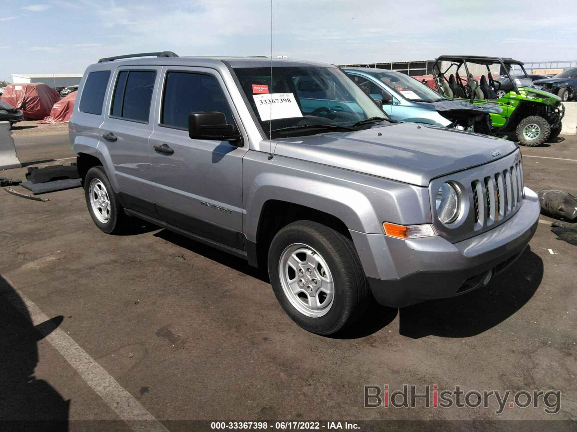 Фотография 1C4NJPBB9GD807887 - JEEP PATRIOT 2016