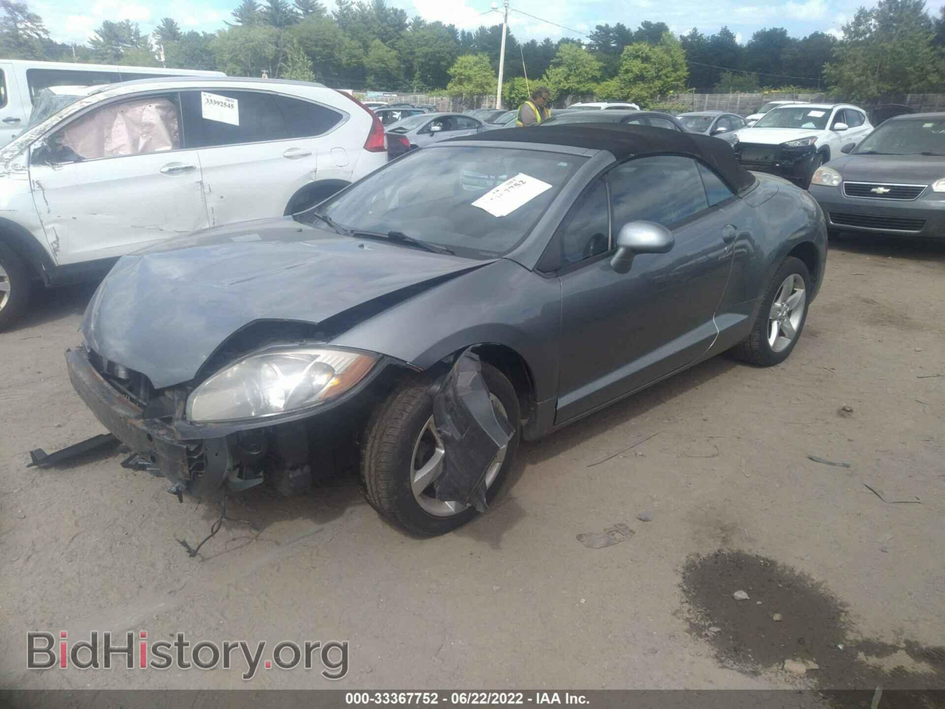2007 MITSUBISHI ECLIPSE - VIN: 4A3AL25FX7E024059 - Фото 2
