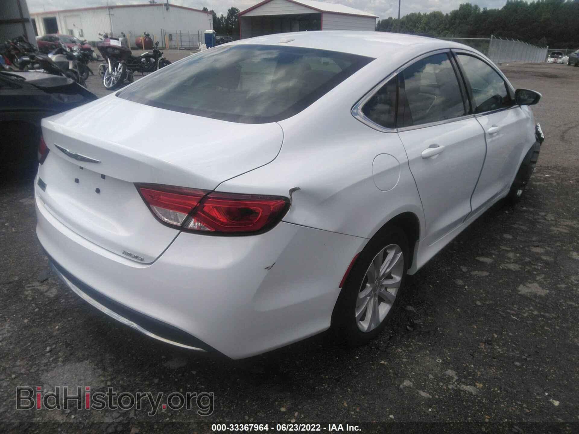 2015 CHRYSLER 200 - VIN: 1C3CCCAB7FN724273 - Фото 4