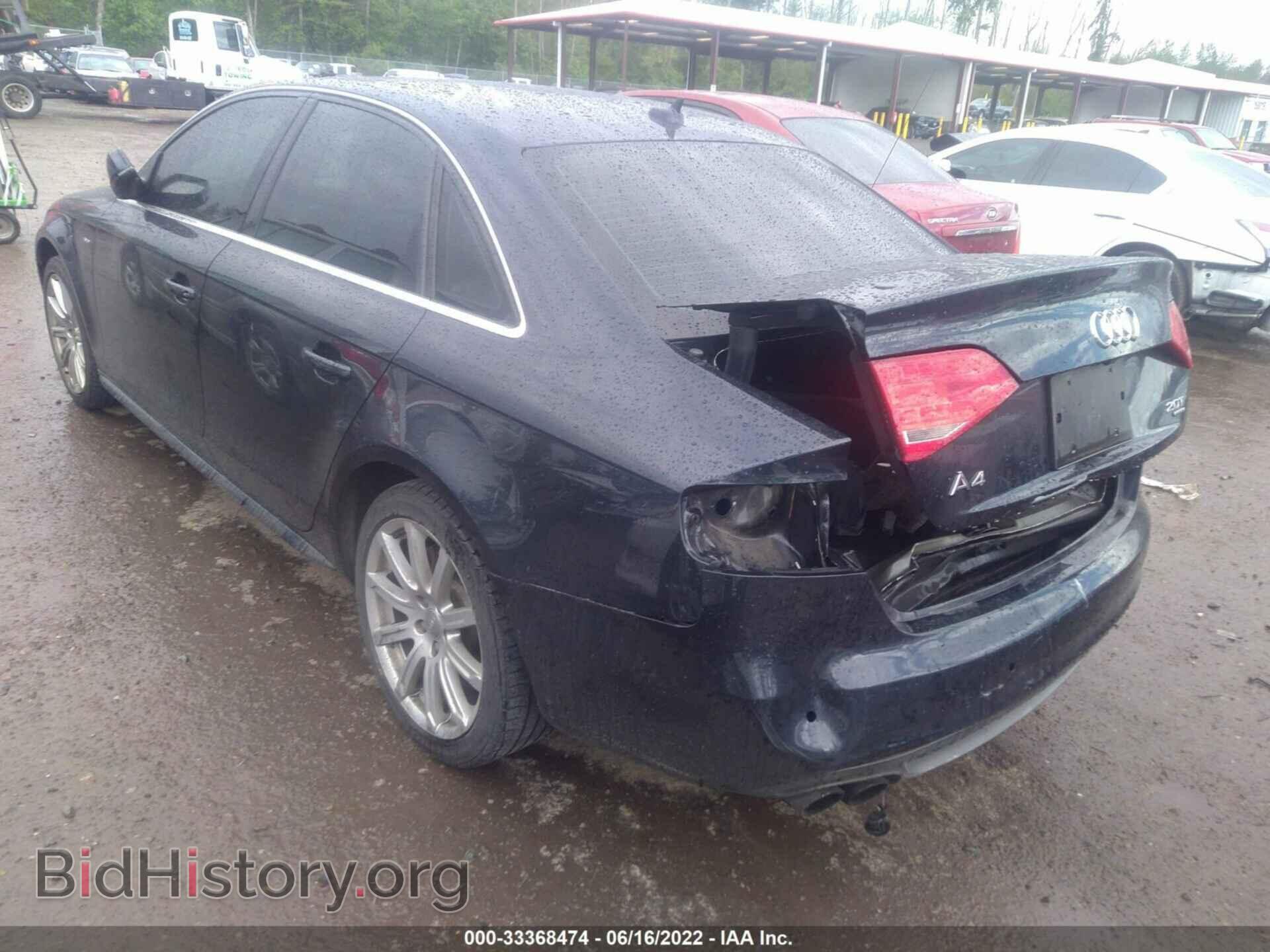2012 AUDI A4 - VIN: WAUFFAFL2CN020187 - Photo 3
