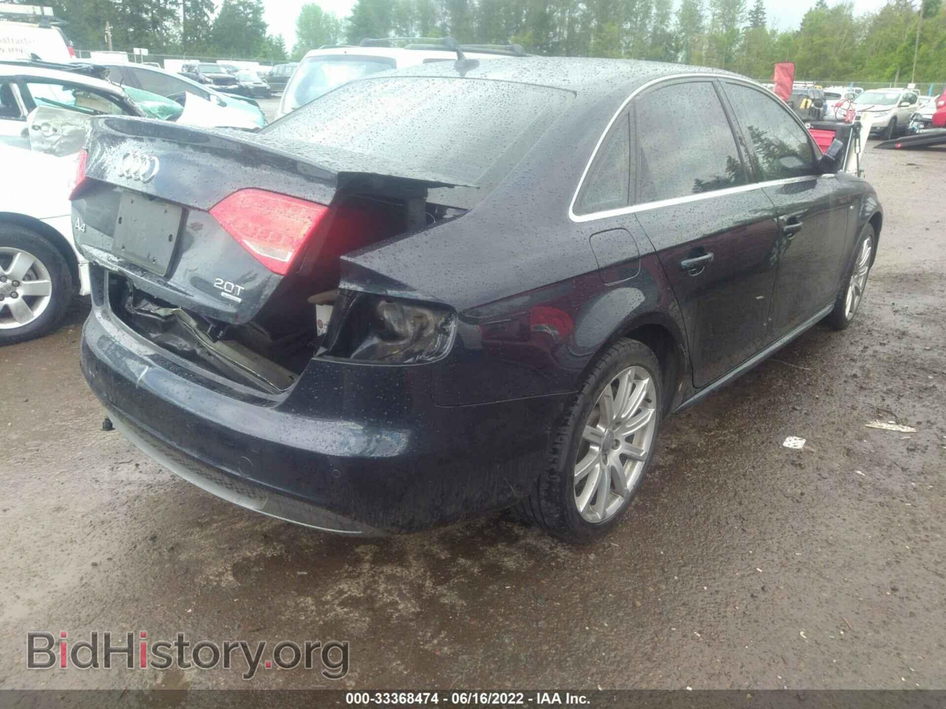 2012 AUDI A4 - VIN: WAUFFAFL2CN020187 - Photo 4