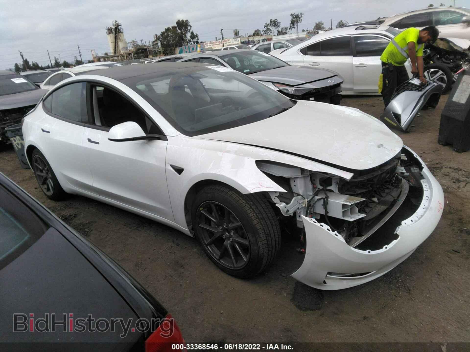 Photo 5YJ3E1EA1MF095696 - TESLA MODEL 3 2021