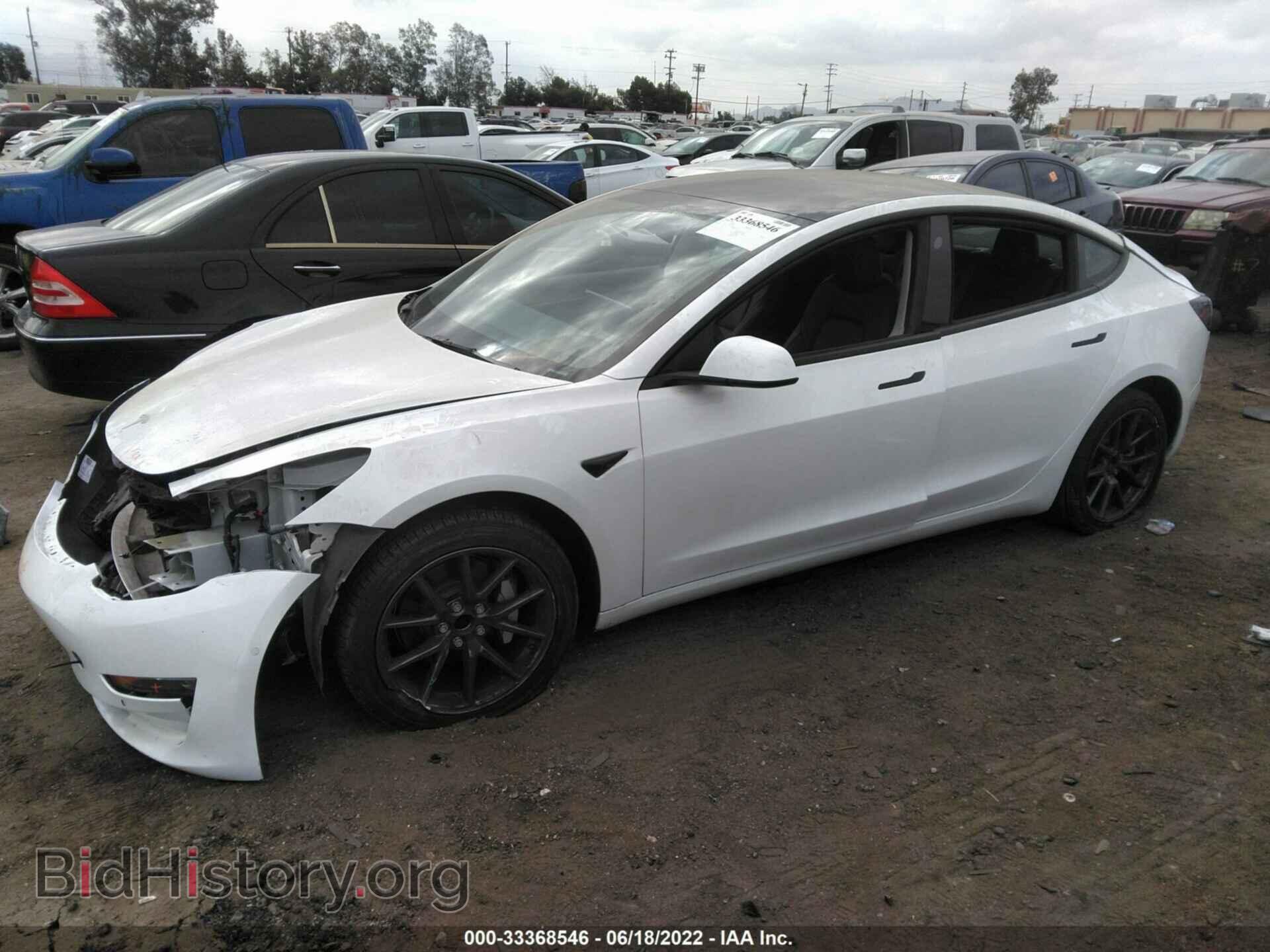 2021 TESLA MODEL 3 - VIN: 5YJ3E1EA1MF095696 - Photo 2